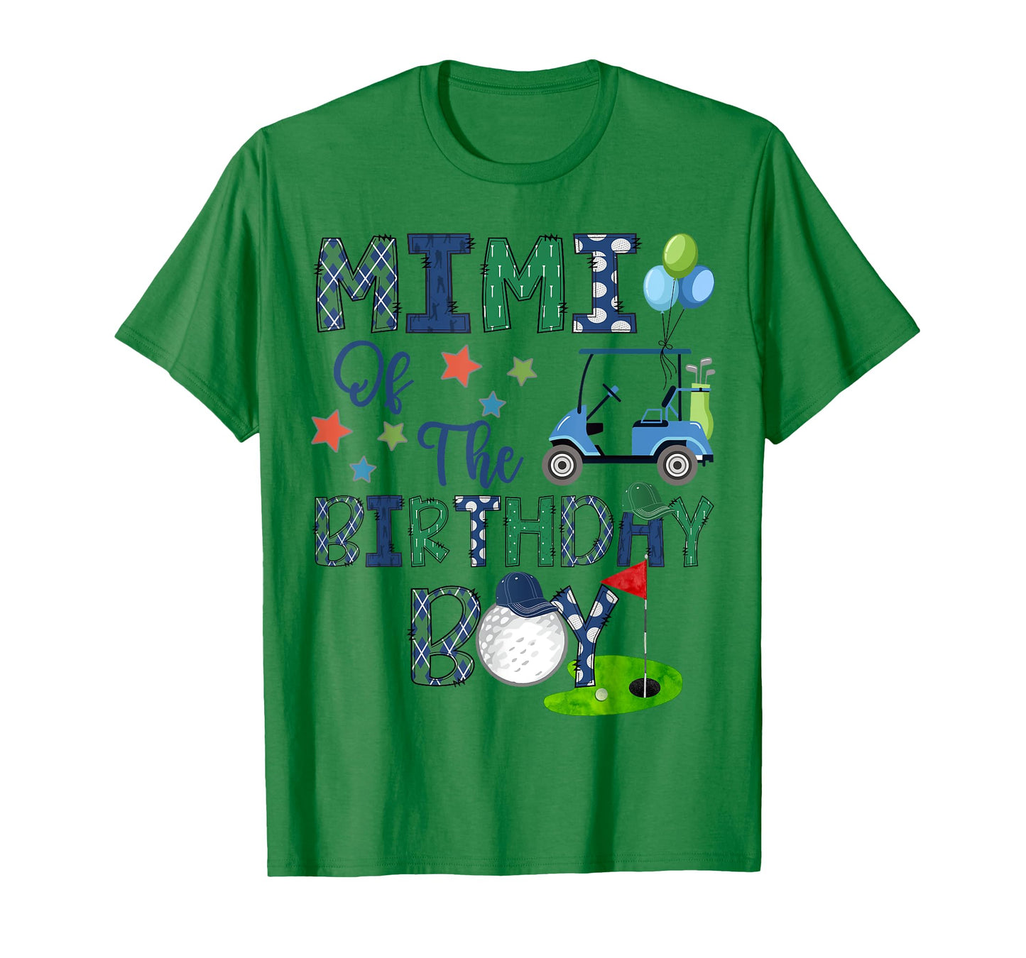 Mimi Of The Birthday Boy Hole In One Golf Lover T-Shirt