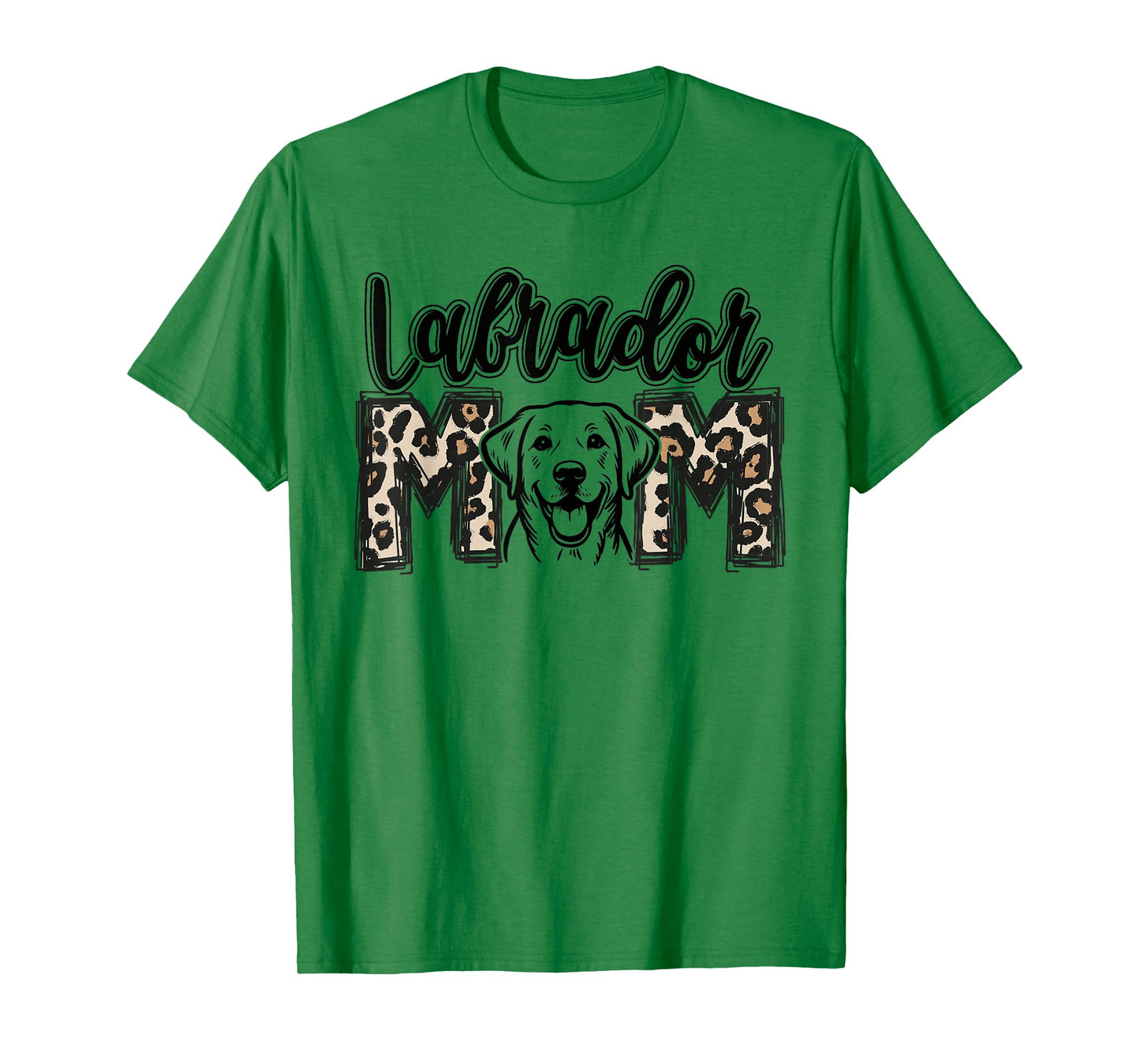 Leopard Labrador Retriever Mom Funny Dog Fur Much Cooler T-Shirt