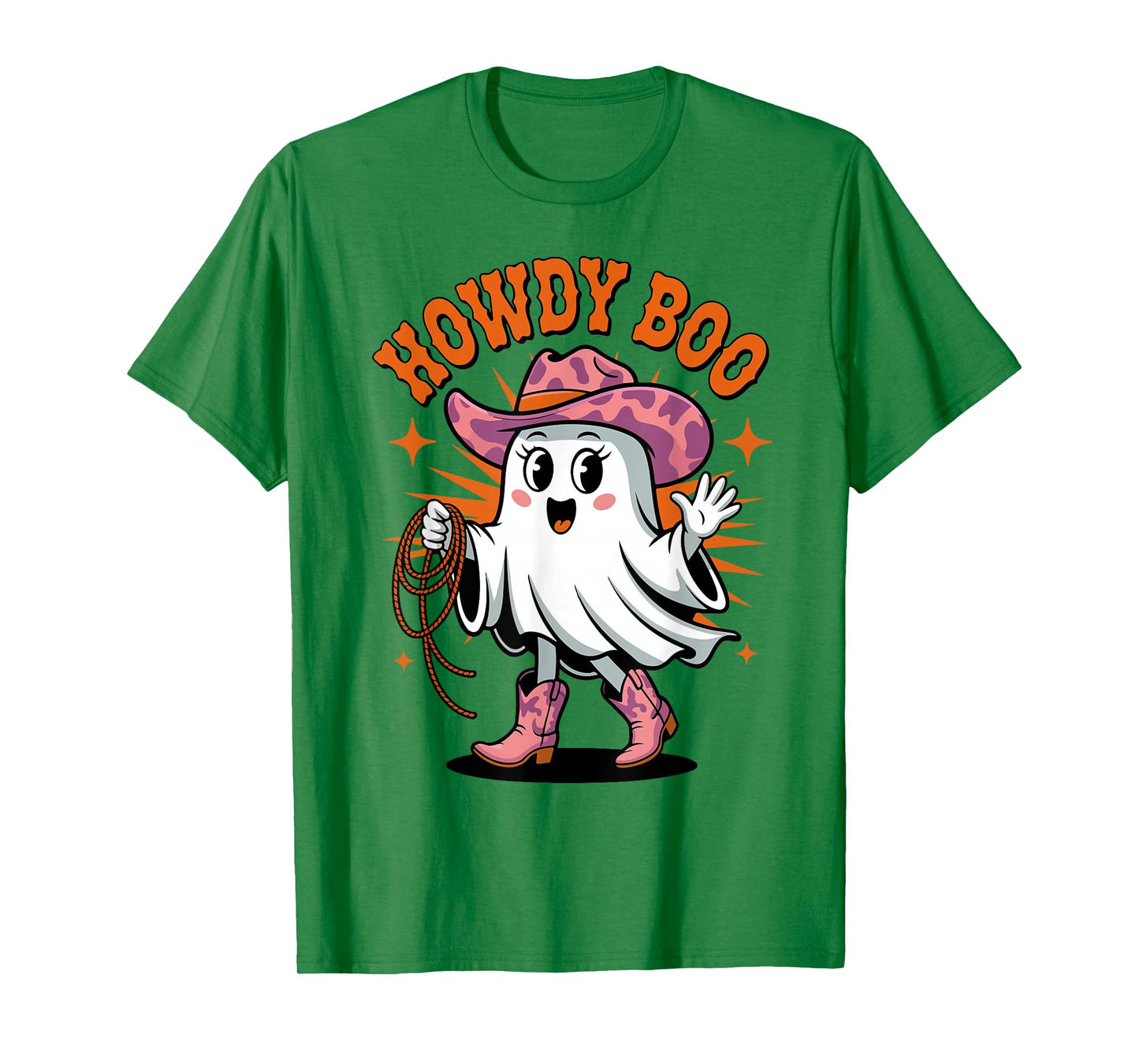 Howdy Boo Ghost Cowgirl Halloween Cute Teen Girl Toddler T-Shirt