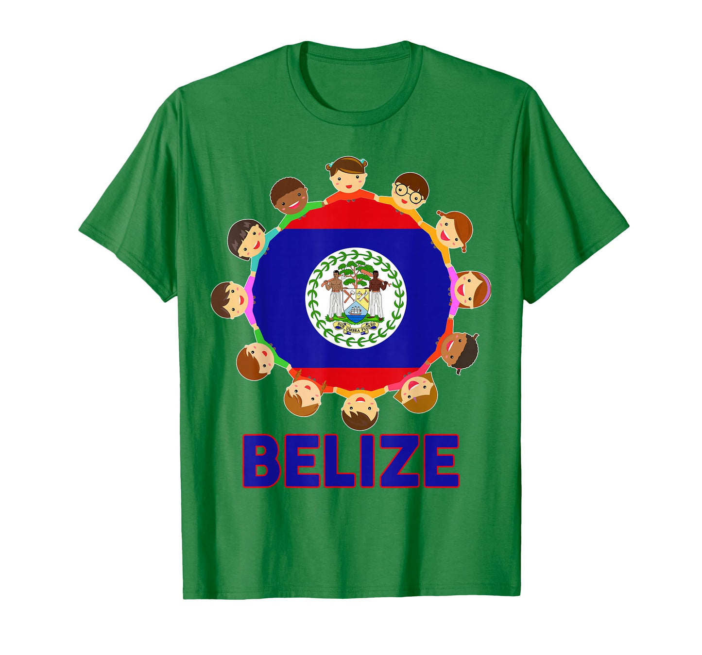 Toddler Belize-Shirt Flag Belizean Hispanic Heritage Baby T-Shirt