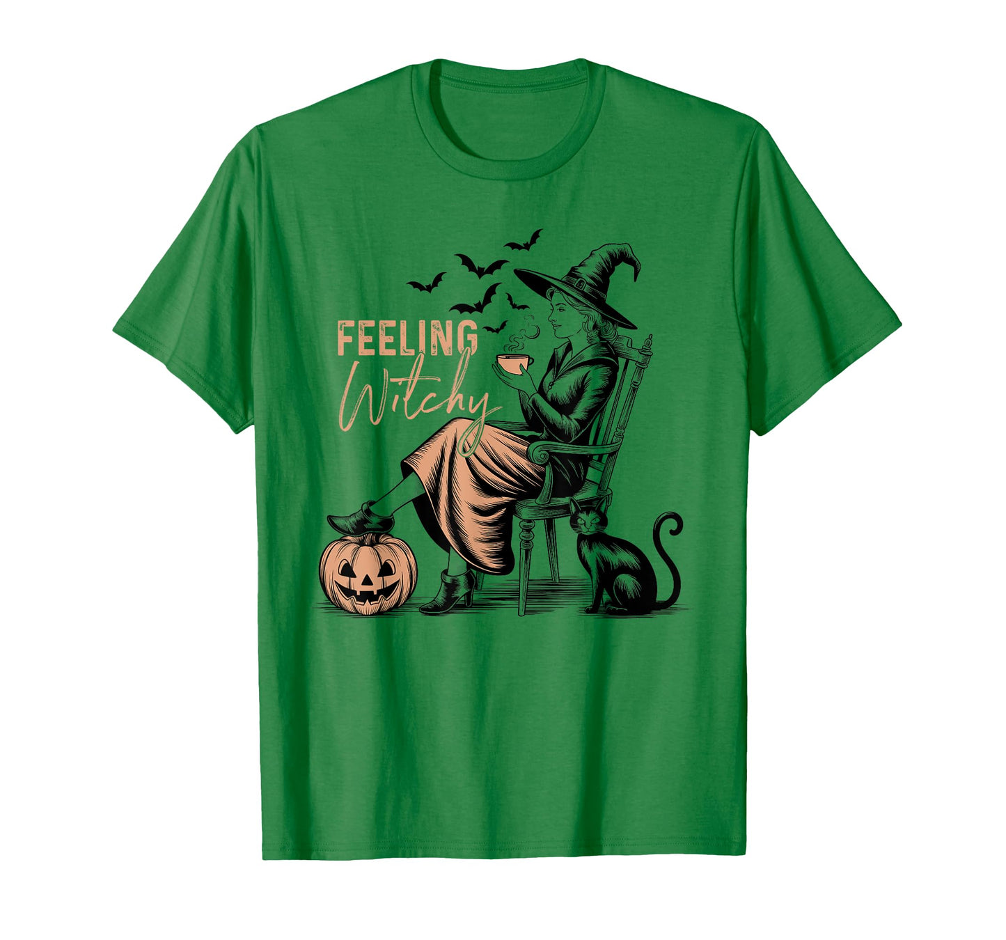 Feeling Witchy Halloween for Girls T-Shirt