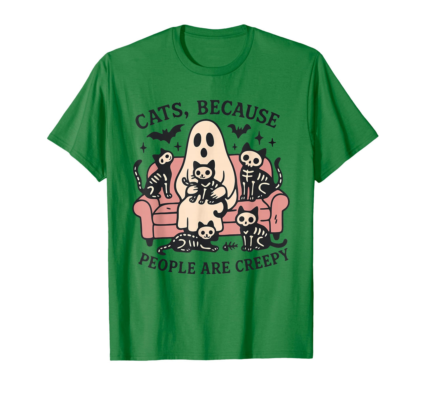 Cats Because People are Creepy T-Shirt