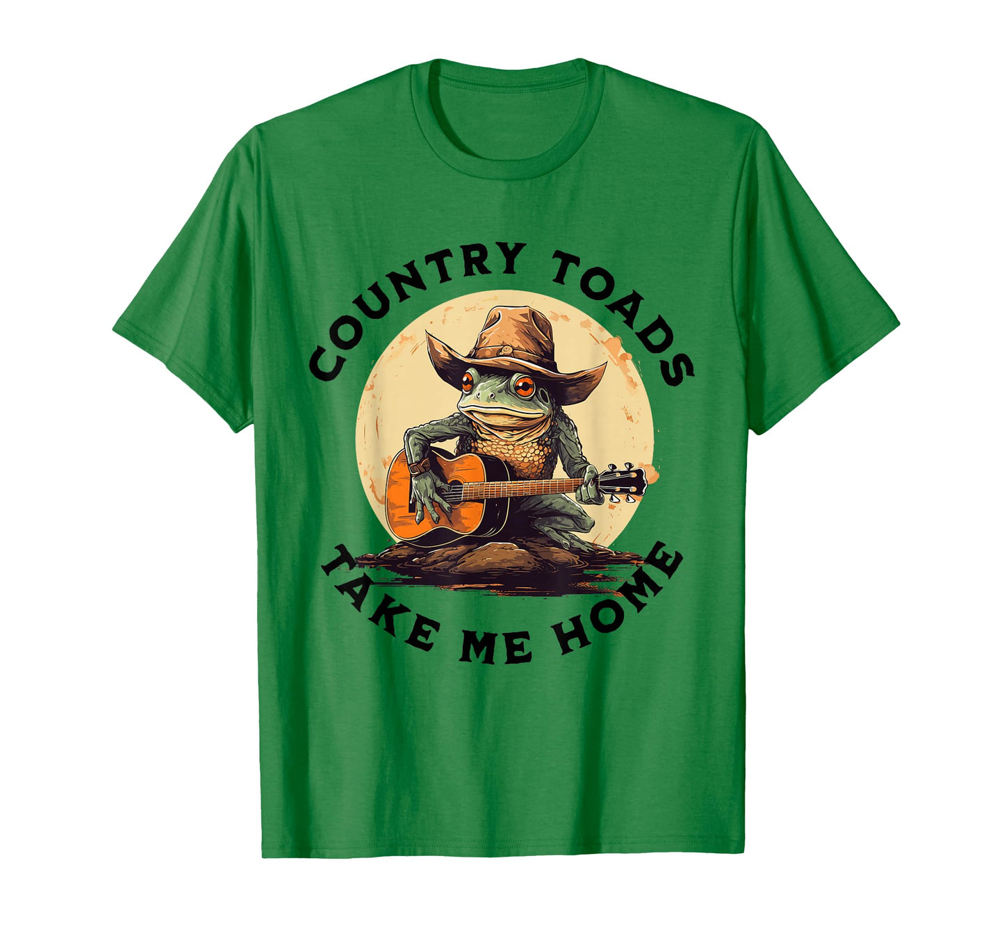 Country Toads Take Me Home Funny Country Music Toad T-Shirt