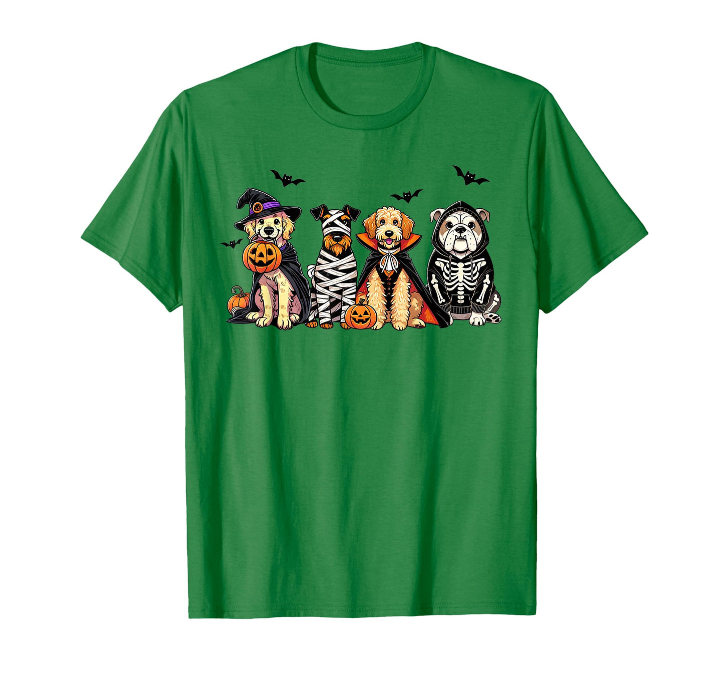 Dog Ghost Cute Dog Dressed As Ghost Funny Halloween Dog T-Shirt