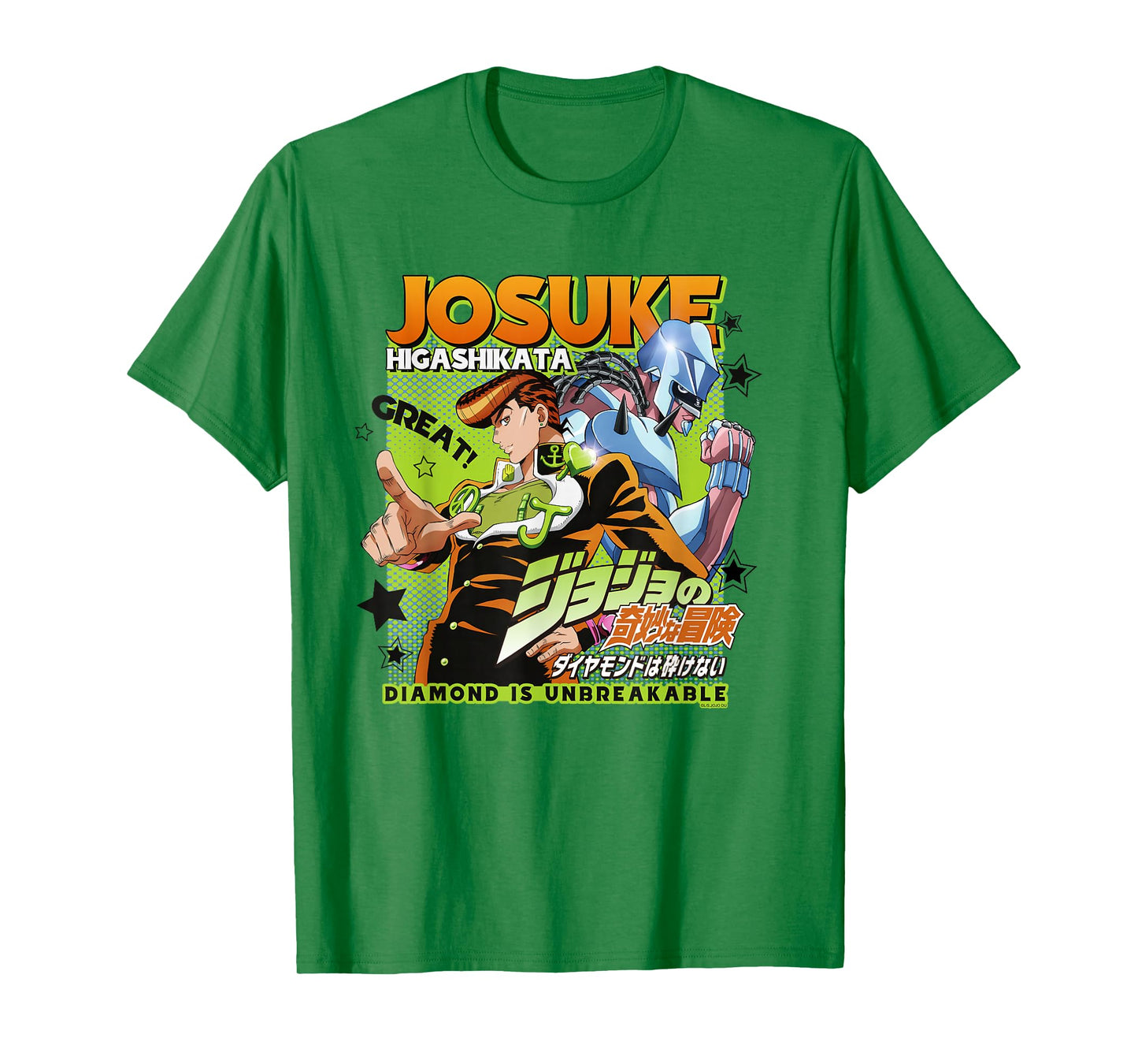 JoJo's Bizarre Adventure Josuke Magazine Cover Anime T-Shirt