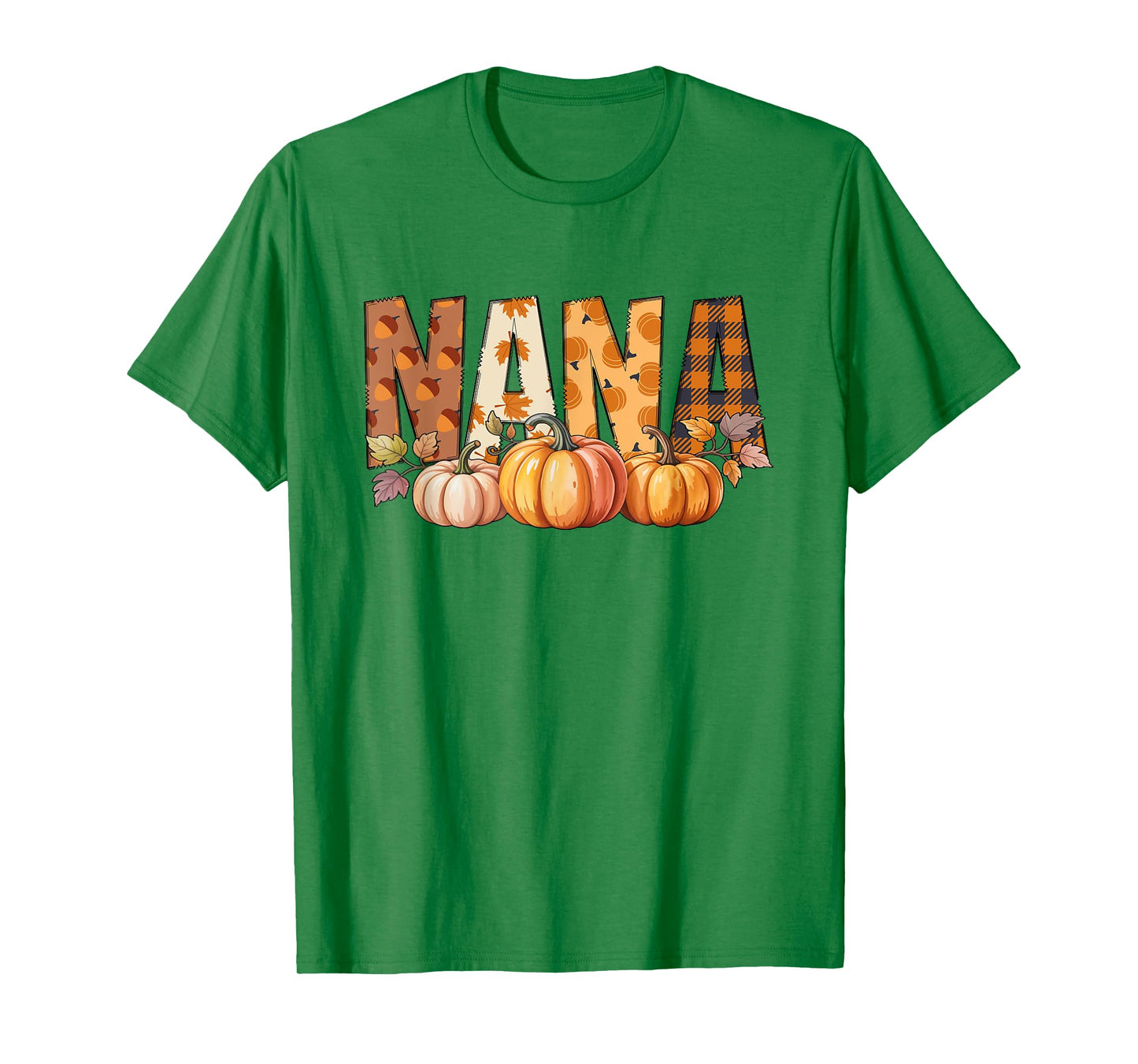 Nana Pumpkin Fall Design for Autumn Family Gatherings T-Shirt