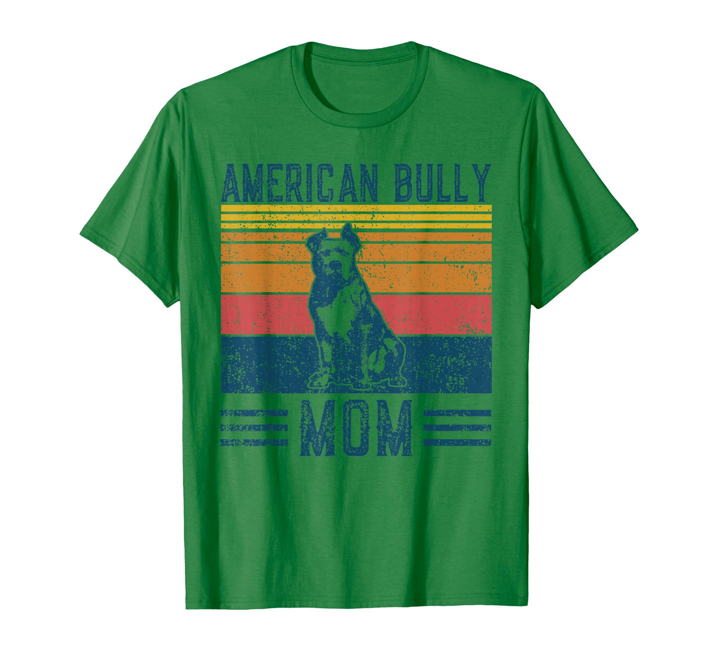 Dog American Bully Mom - Vintage American Bully Mom T-Shirt