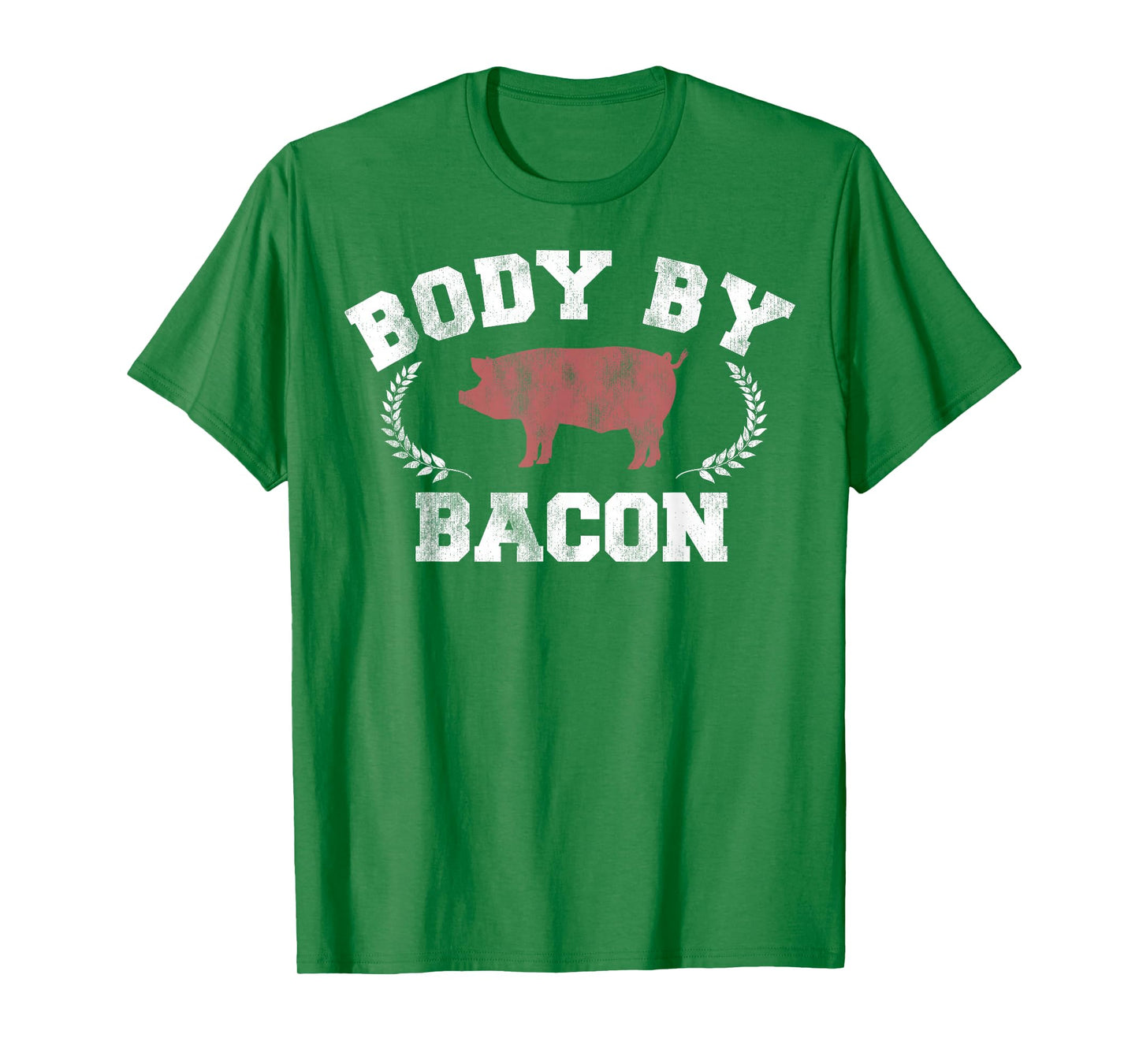Body By Bacon Pig Vintage Collegiate T-Shirt