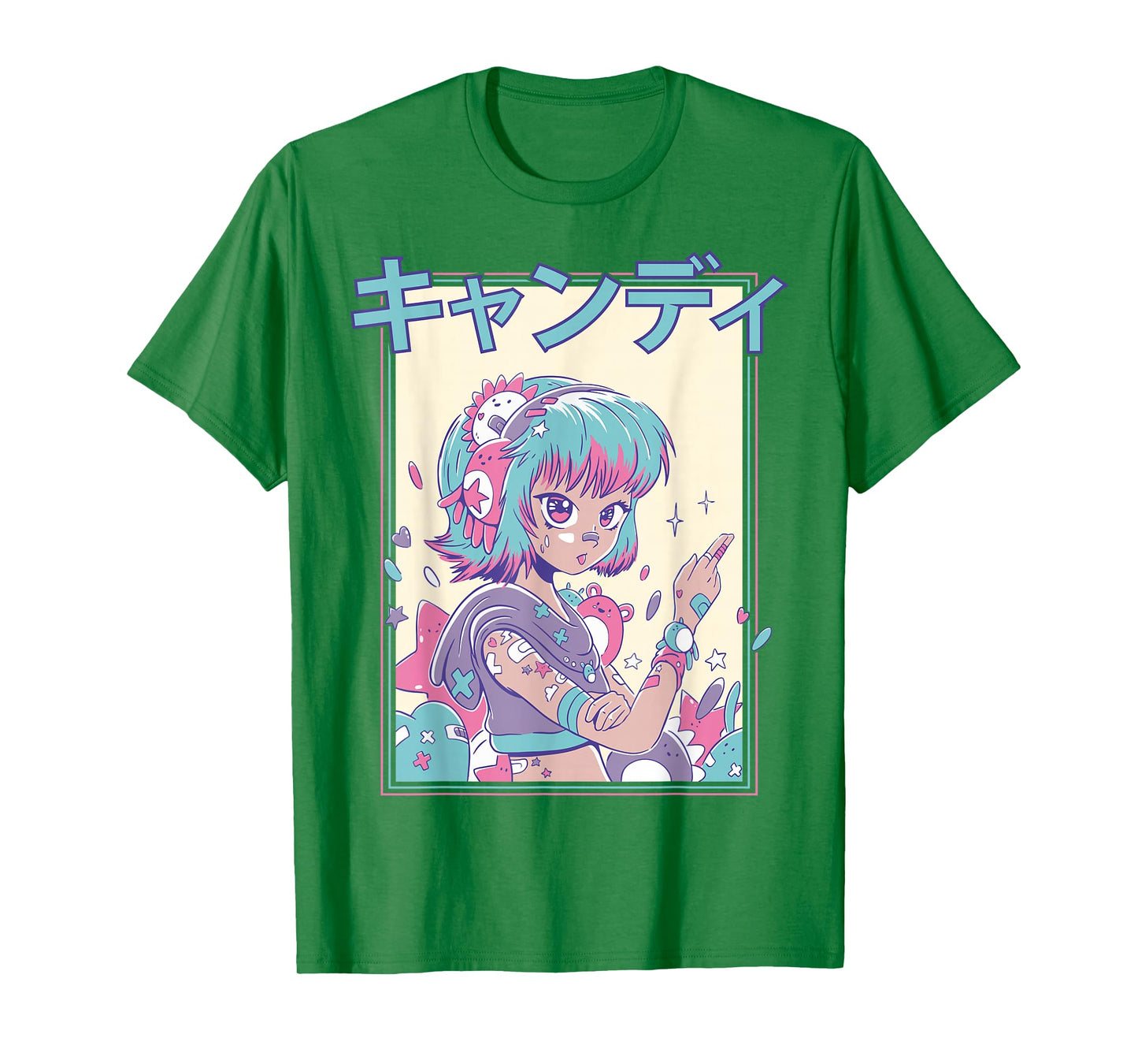 Candycore Girl Cute Pink Pastel Kawaii Anime Aesthetic #12 T-Shirt