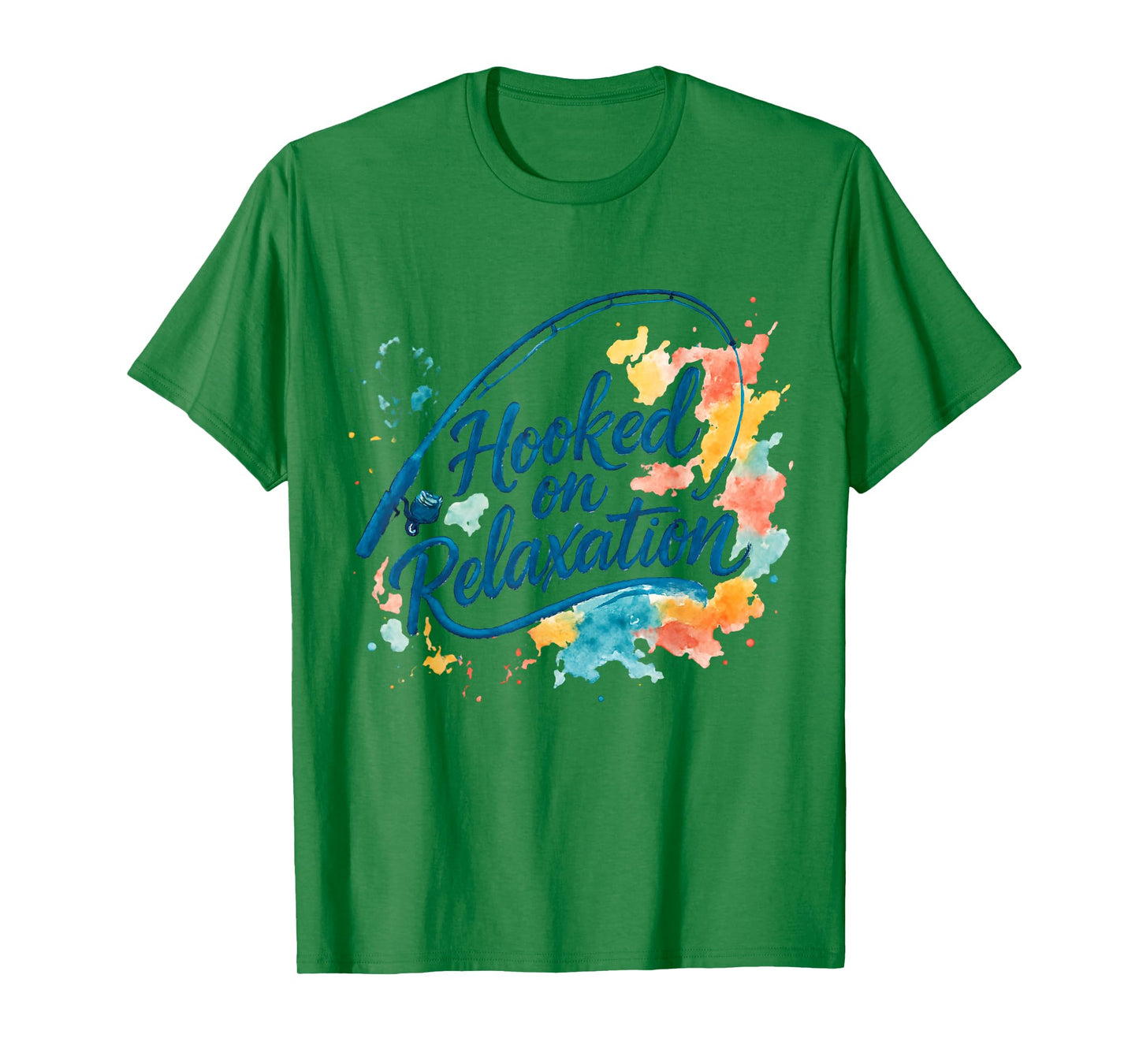 Hooked on Relaxation Fishing Lovers Fun Day Out T-Shirt