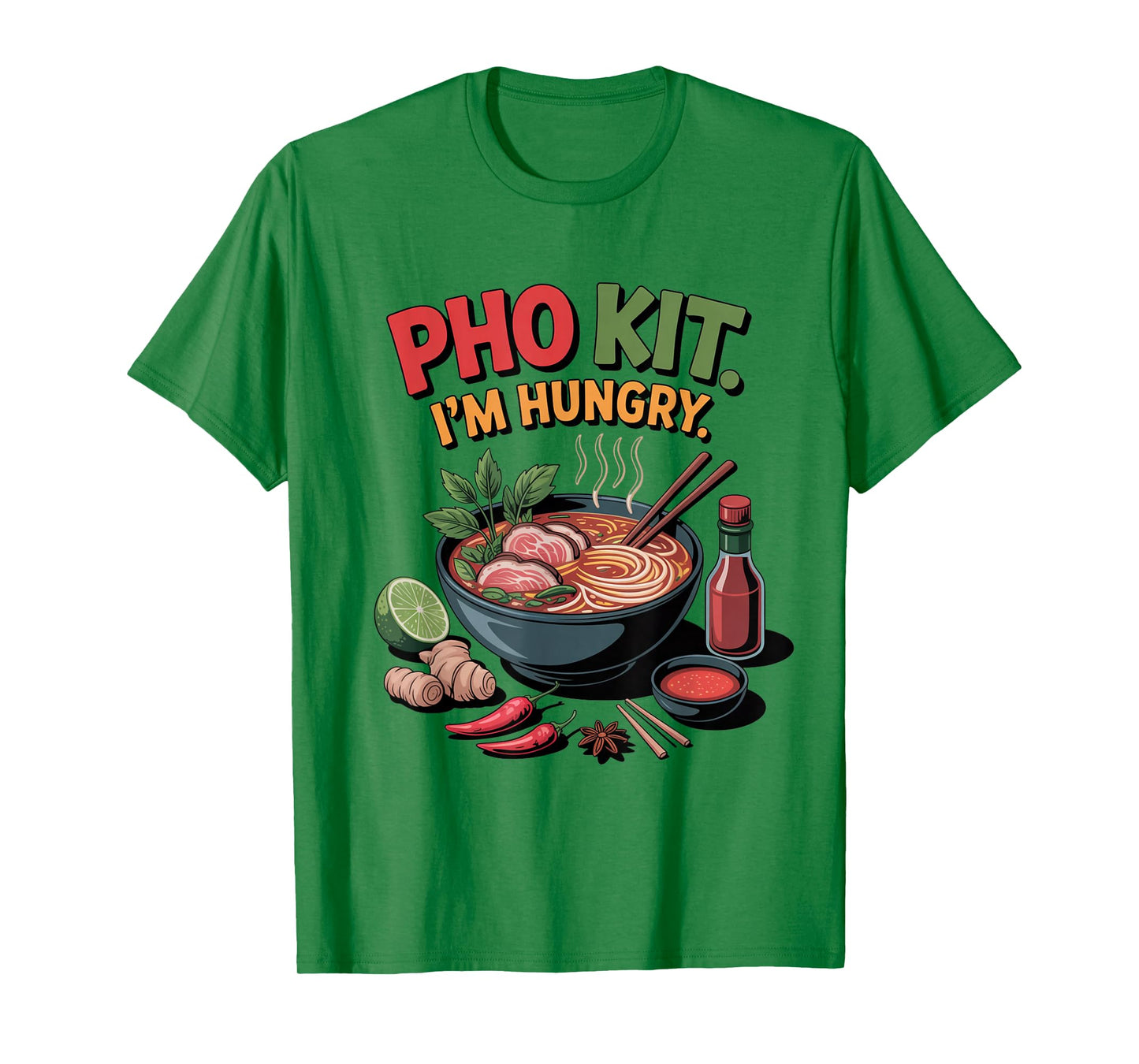 Pho Kit Soup Ingredients Pho Broth at Home Funny Pho Lover T-Shirt