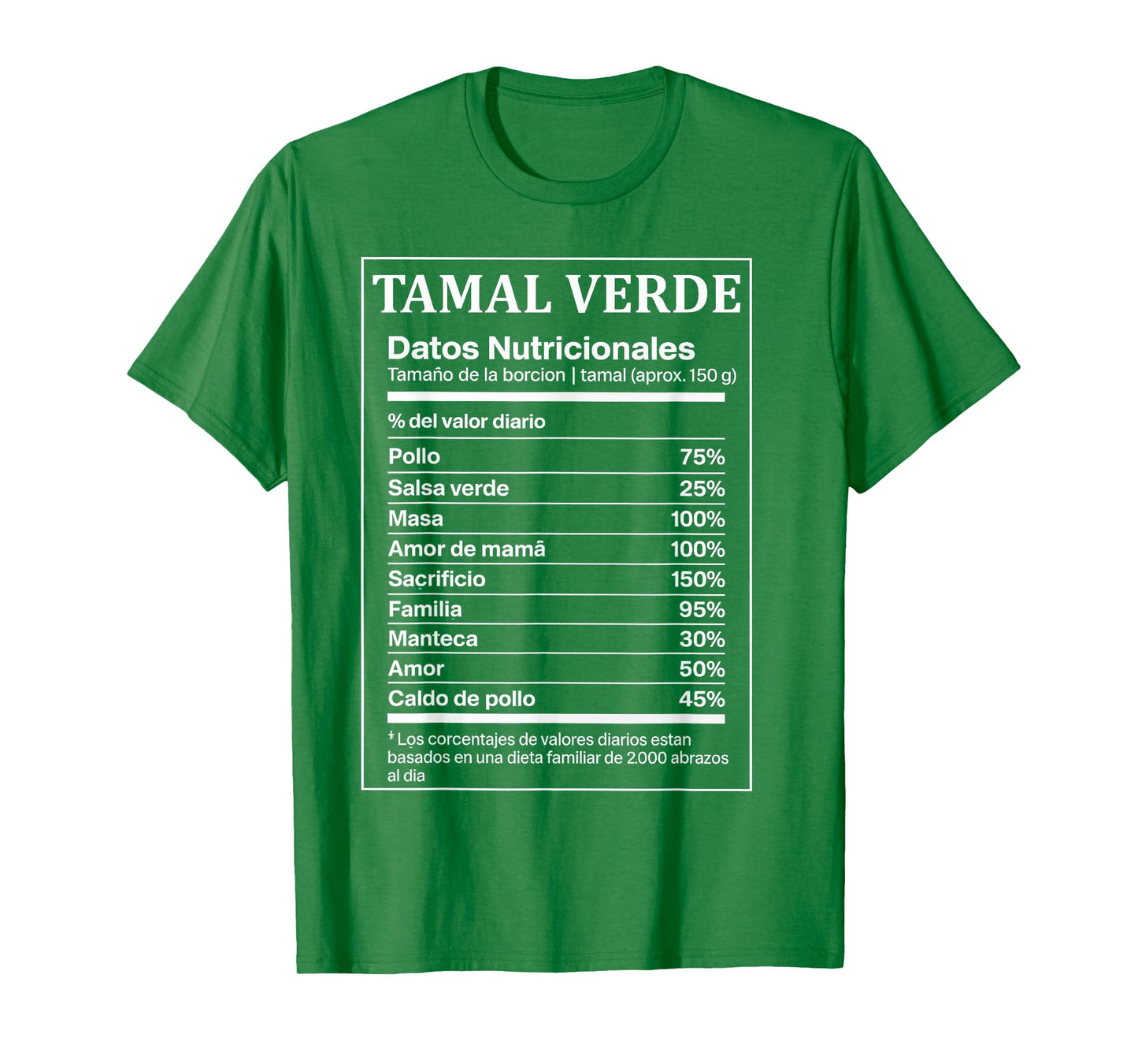 Tamal Verde Costume T-Shirt
