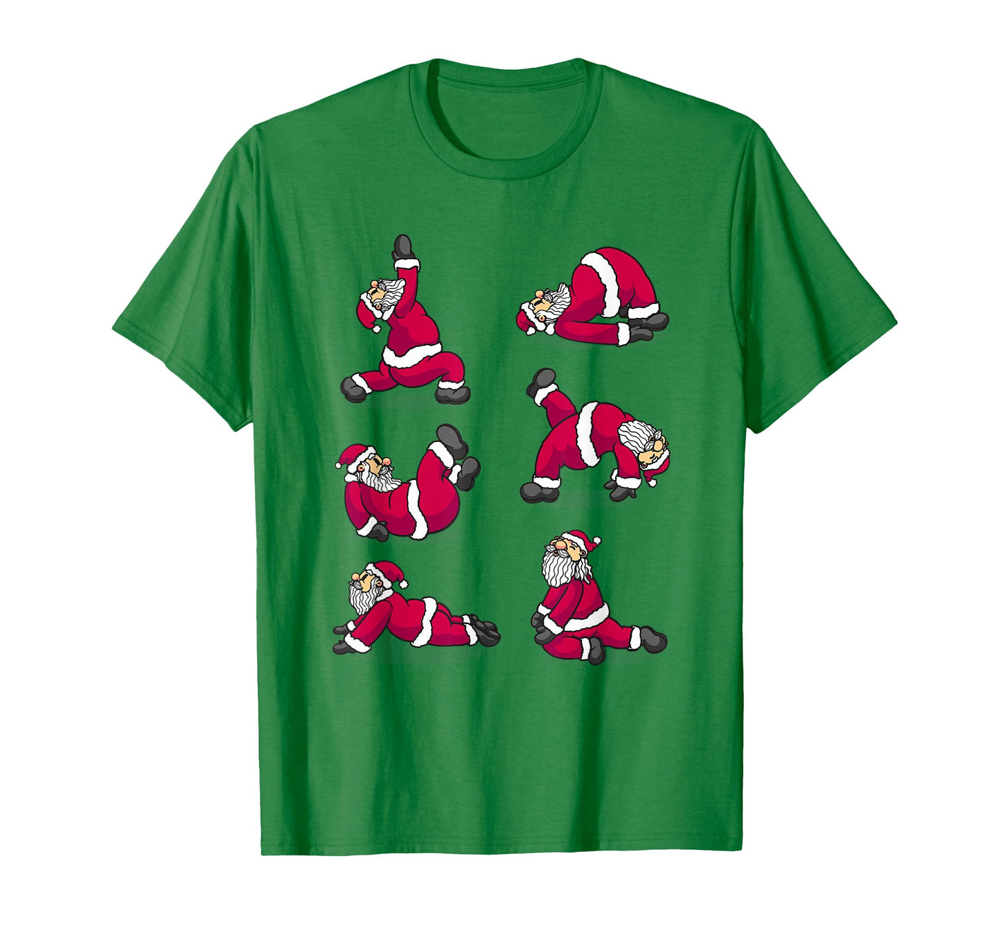 Santa Claus Practice Yoga T-Shirt