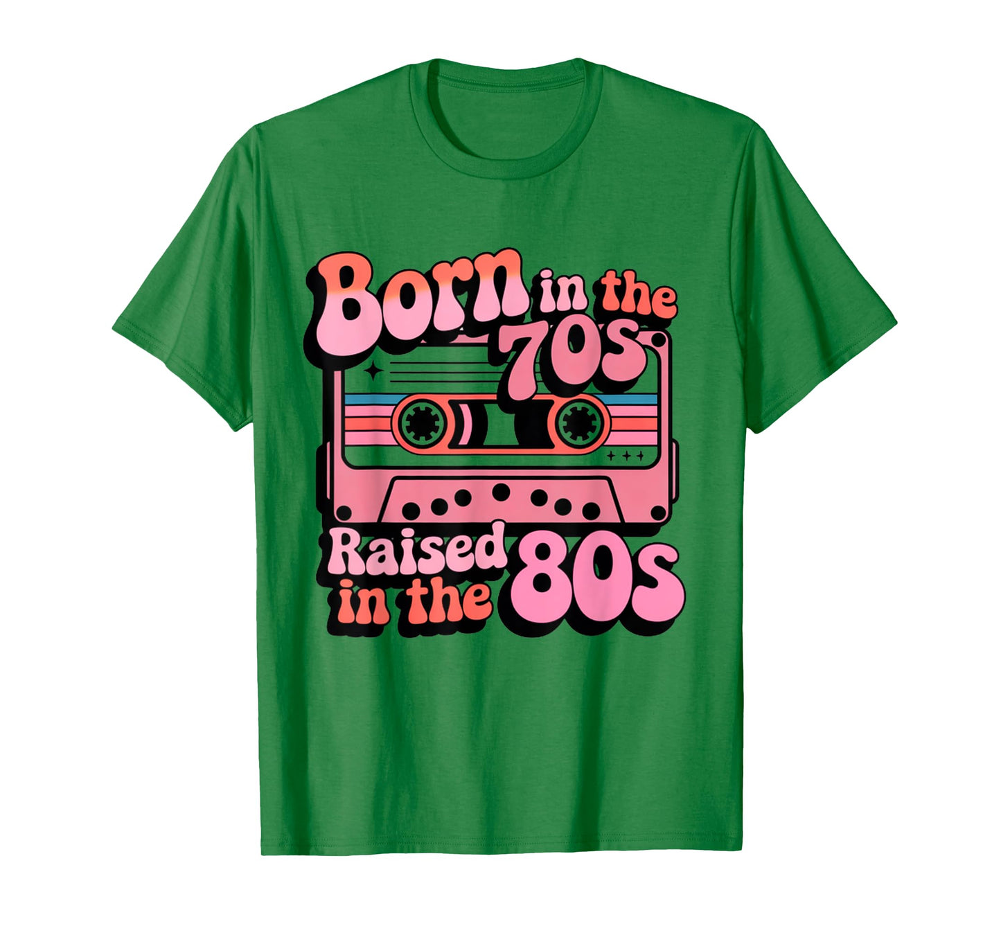 Born in the 70's Raised in the 80's Vintage Gift T-Shirt