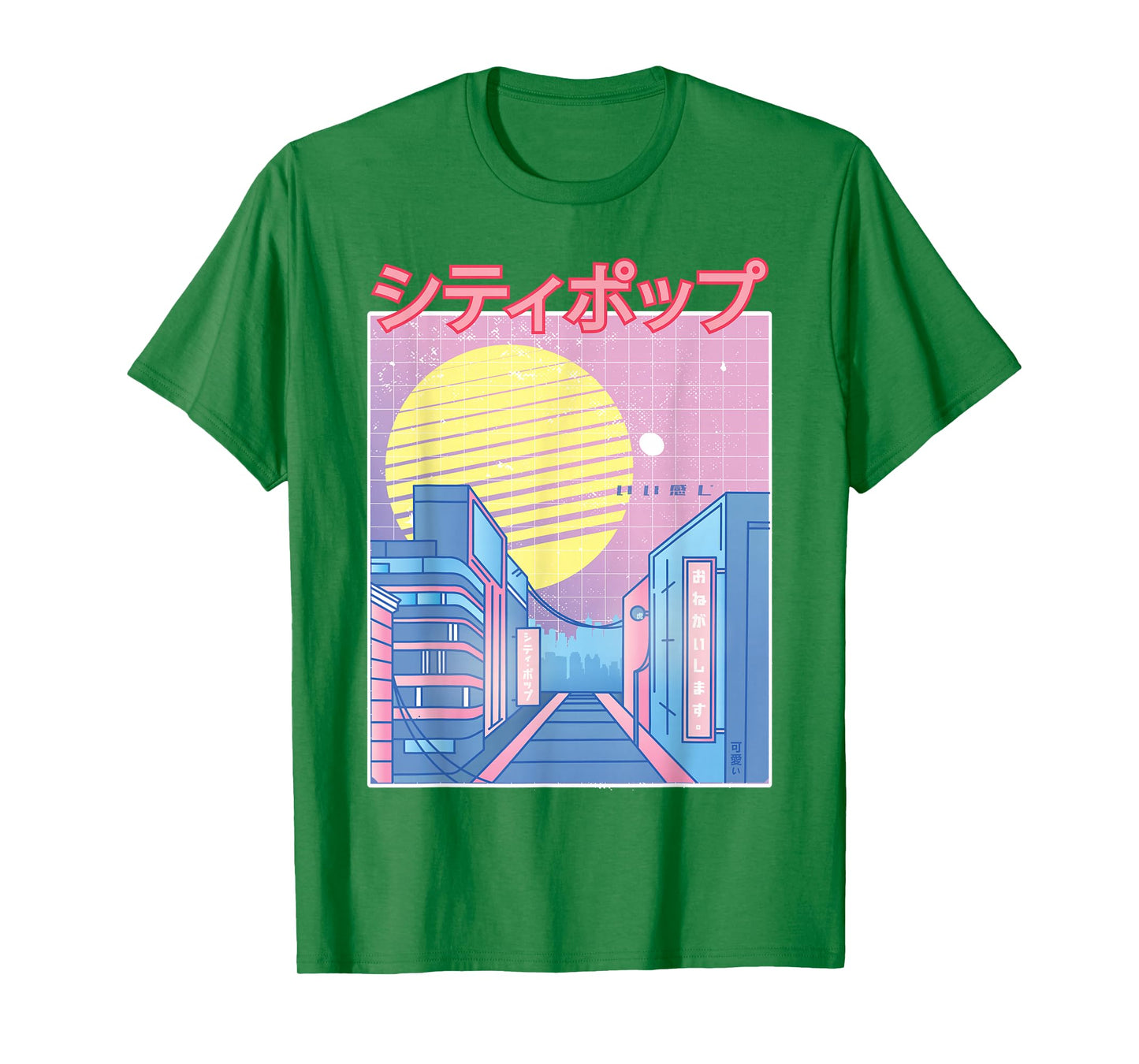Japan City Pop Kawaii 80s Japanese Anime Music Aesthetic T-Shirt