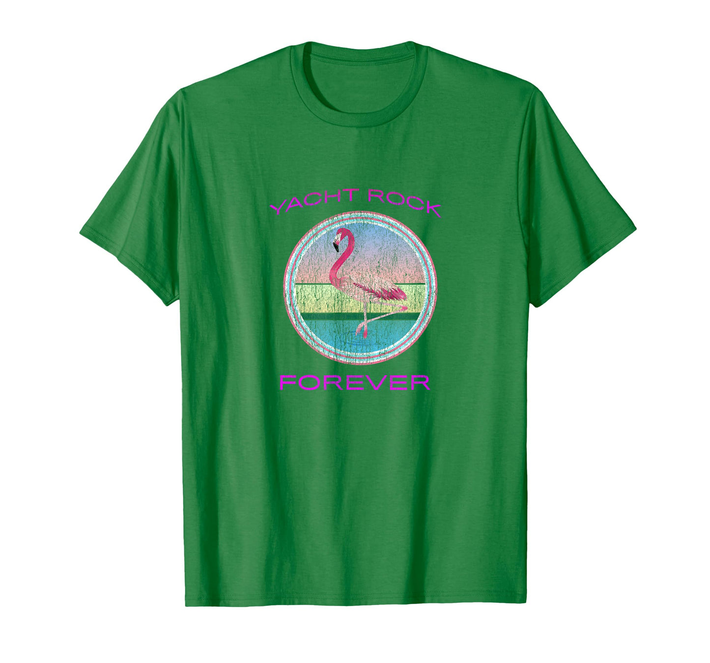 Yacht Rock Forever T-Shirt 80s Retro Faded T-Shirt
