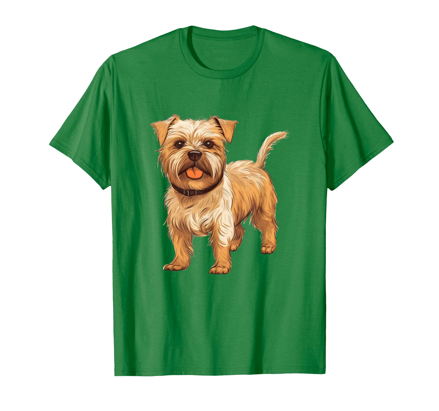 Cute Terrier Dog Illustration for Pet Enthusiasts T-Shirt