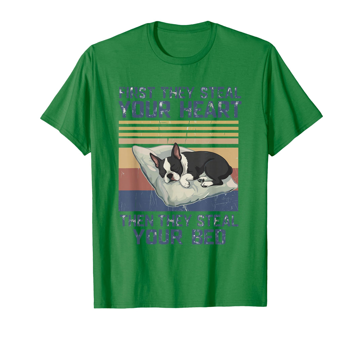 Funny Boston Terrier Pet Lovers Dog Owner Men Women T-Shirt