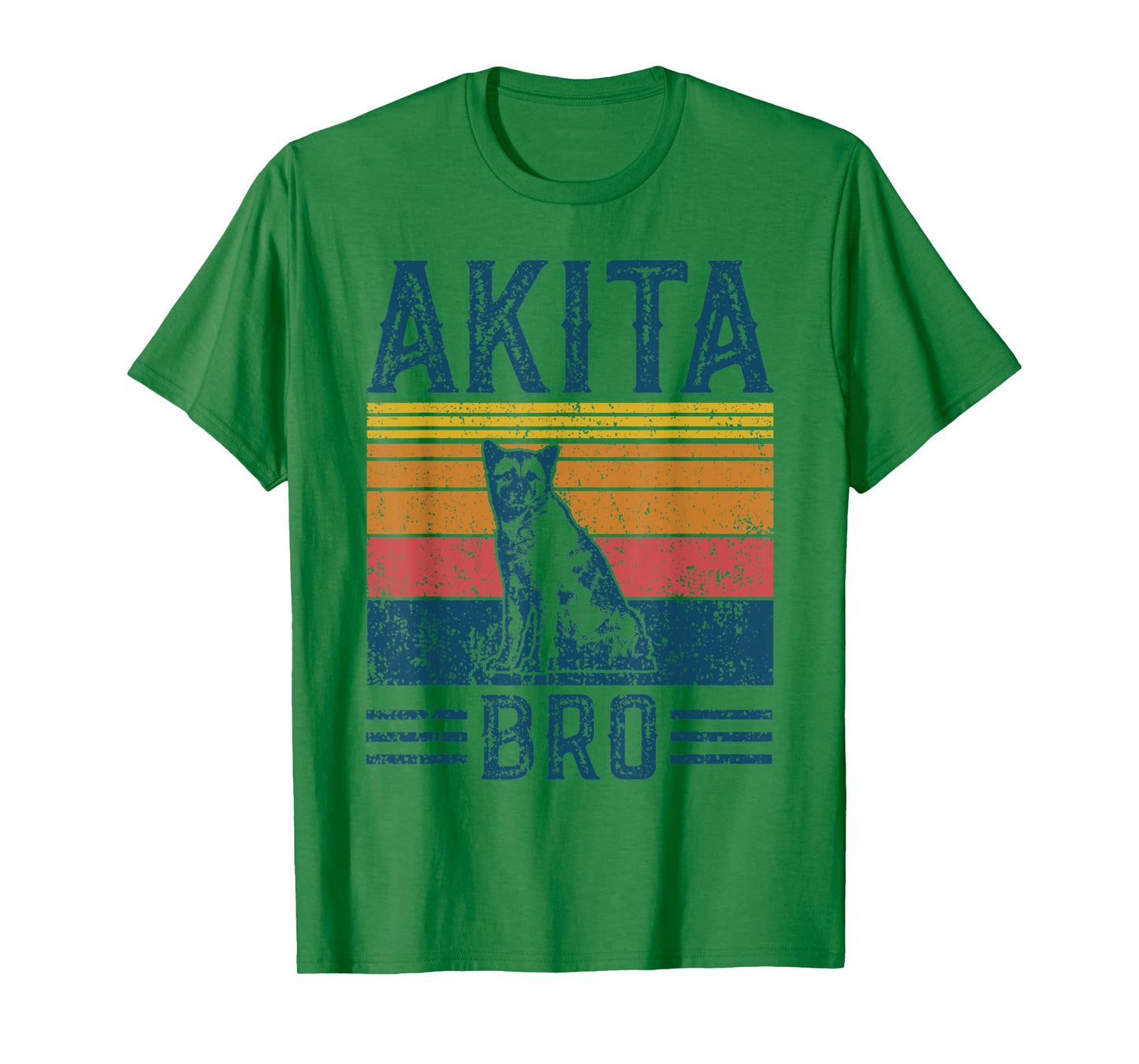 Dog Akita Bro - Vintage Akita Bro T-Shirt for Men Women Kids