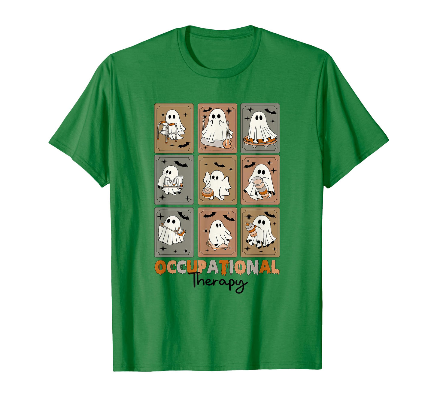 Occupational Therapy OT Funny Ghost Halloween OTA Costume T-Shirt