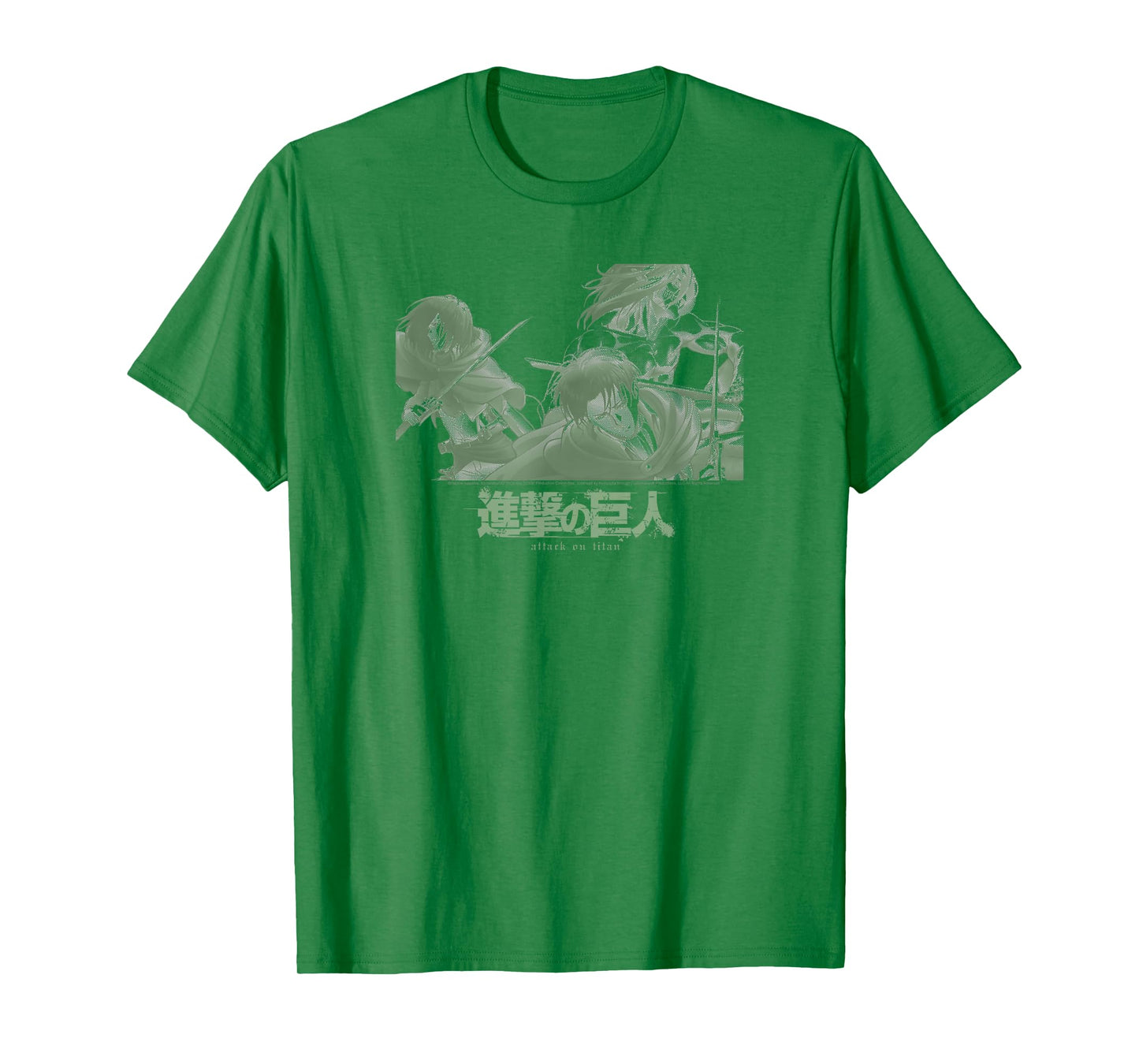Attack on Titan Season 2 Sage Silhouette Show Scene Anime T-Shirt