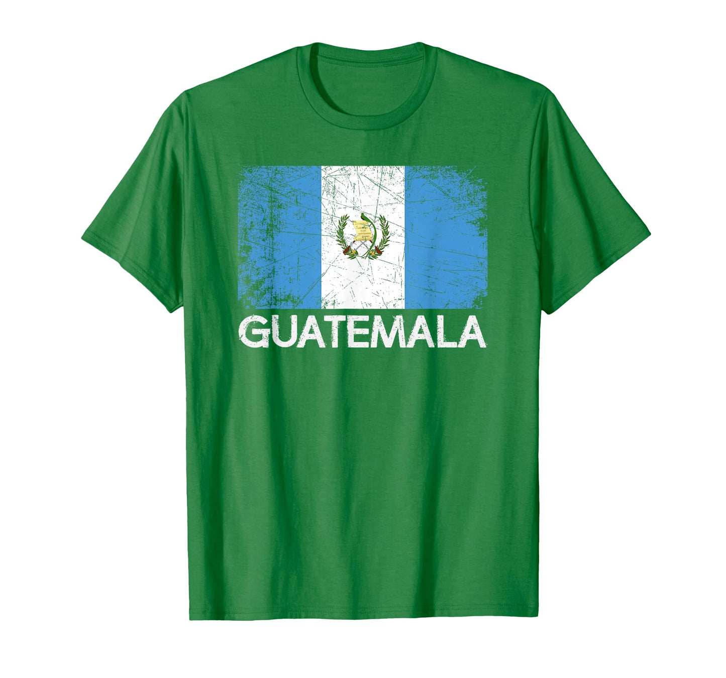 Guatemalan Flag T-Shirt | Vintage Made In Guatemala Gift T-Shirt