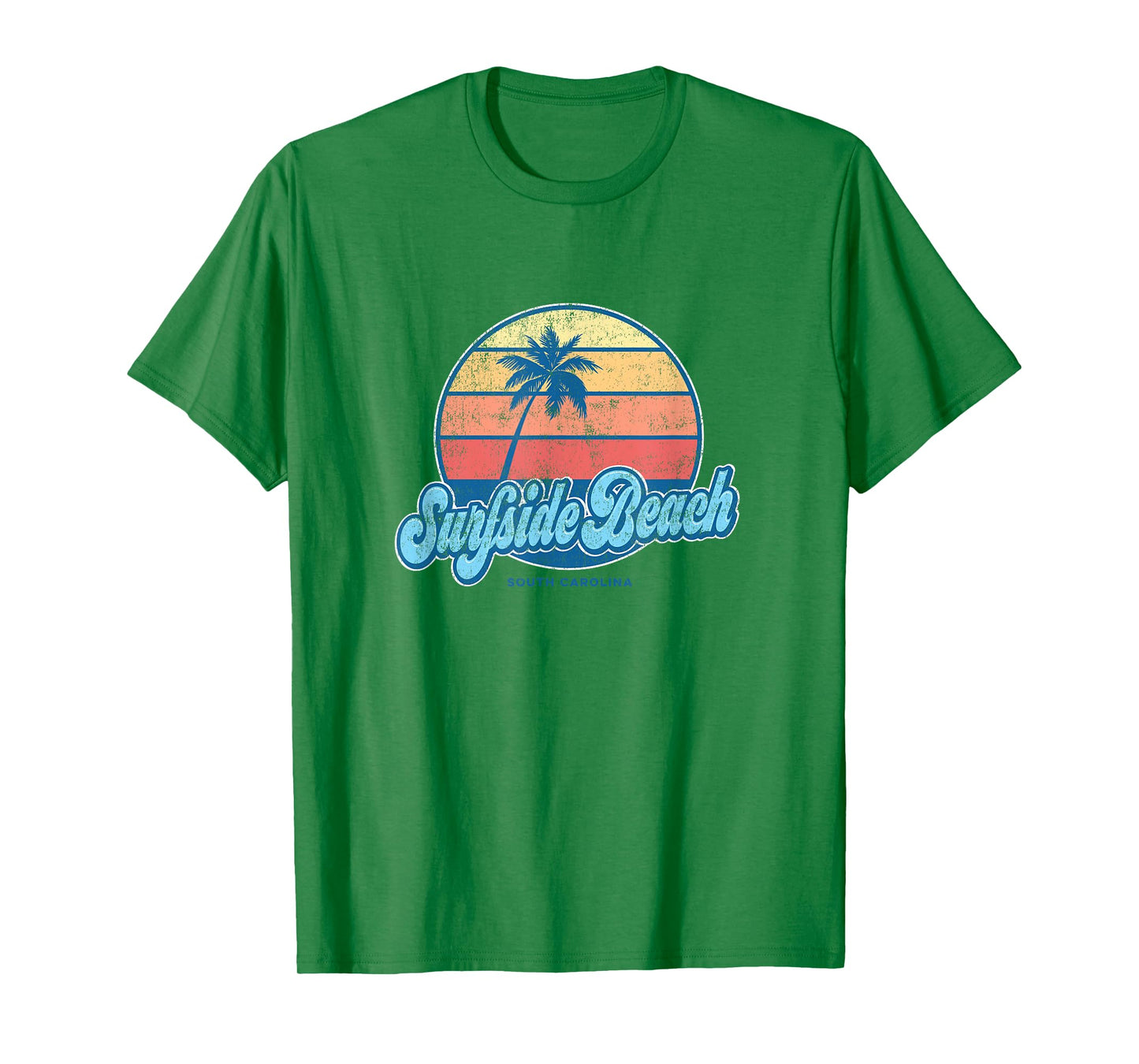 Vintage Surfside Beach South Carolina SC Classic 70s Retro S T-Shirt