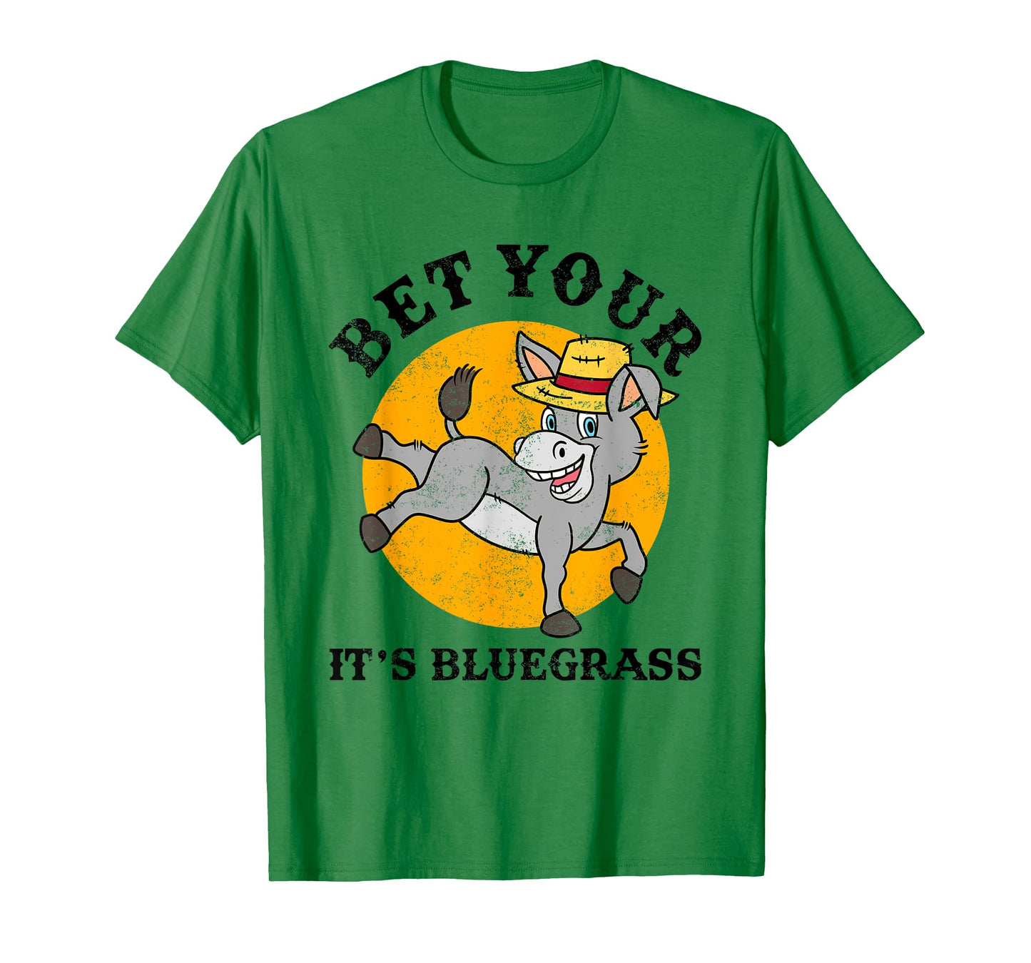 Bet Your Ass It's Bluegrass Gift Country Music Banjo Fiddle T-Shirt