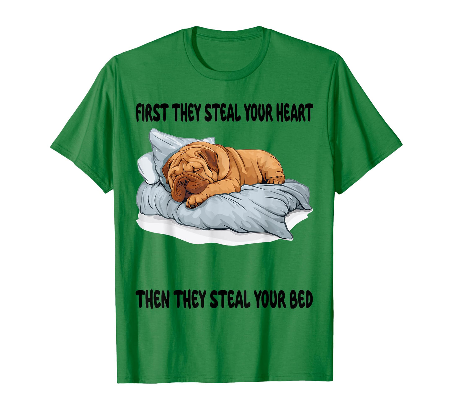 Chinese Shar Pei Sleeping Pajamas Nightgown T-Shirt