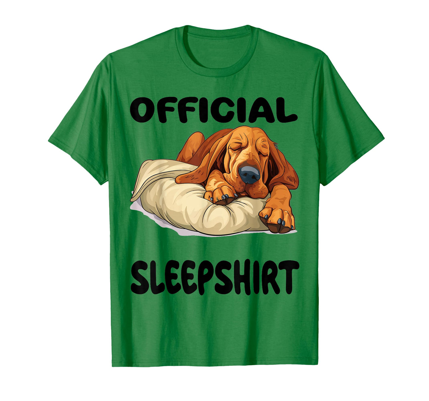 Bloodhound Dog Official Sleepshirt Pajamas Nightgown T-Shirt