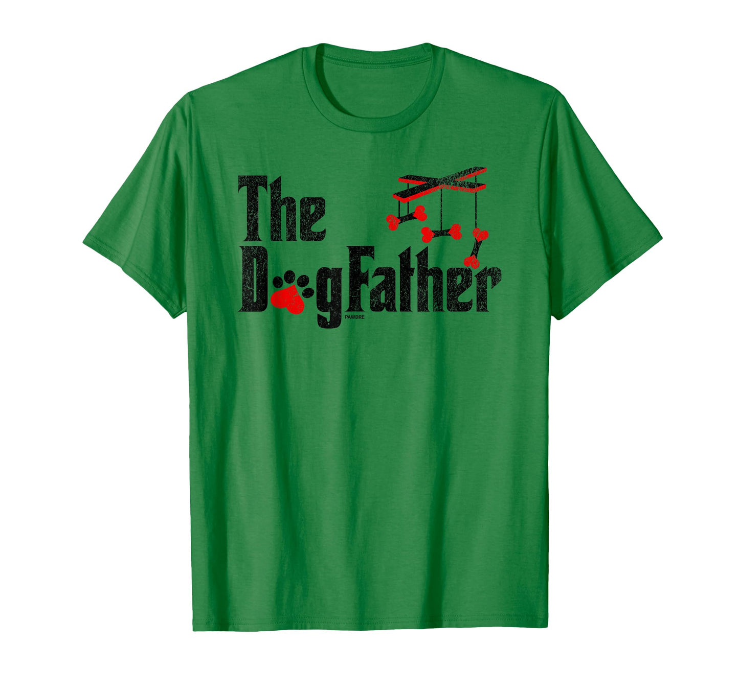 The DogFather, Funny Dog Dad Fathers Day and Christmas T-Shirt