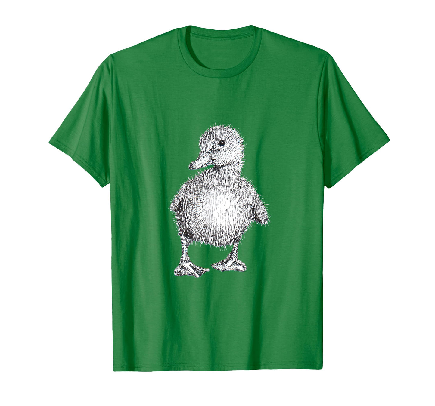 Duckling Cute Pen & Ink Drawing T-Shirt T-Shirt