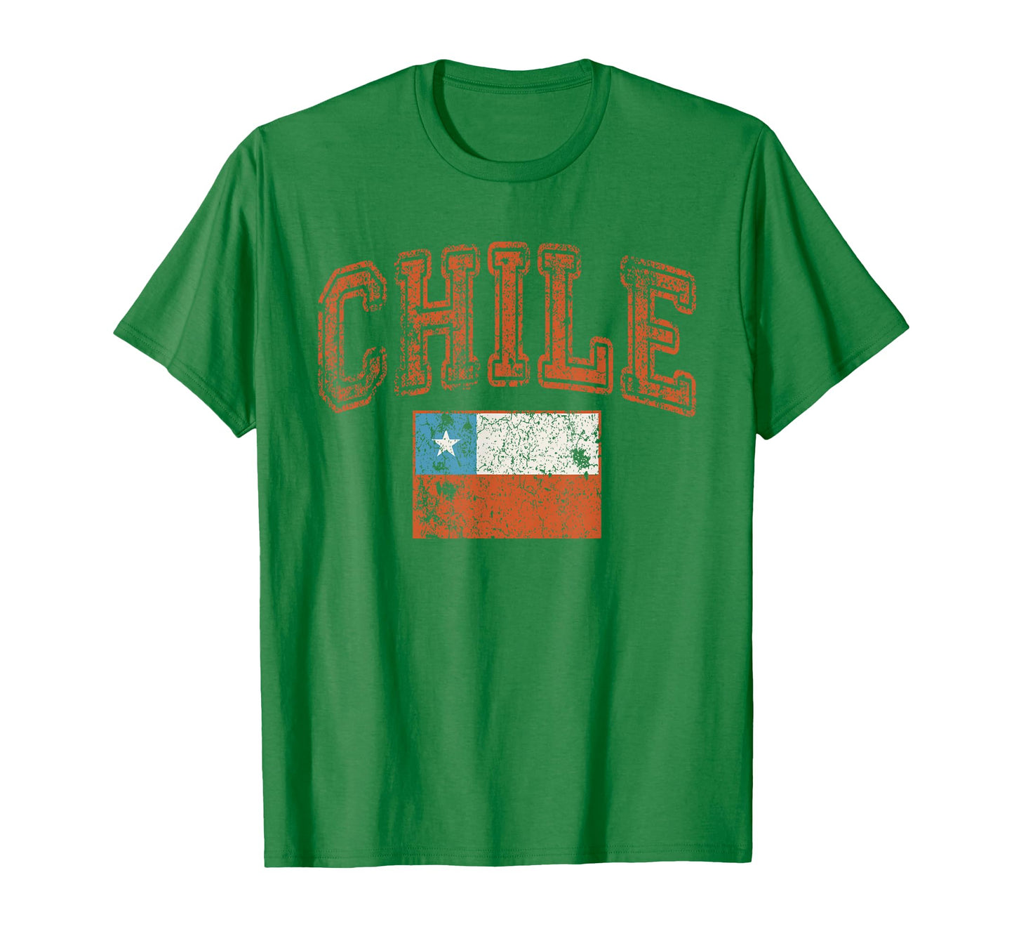 Vintage Retro Faded Chile Flag Chilean Pride T-Shirt