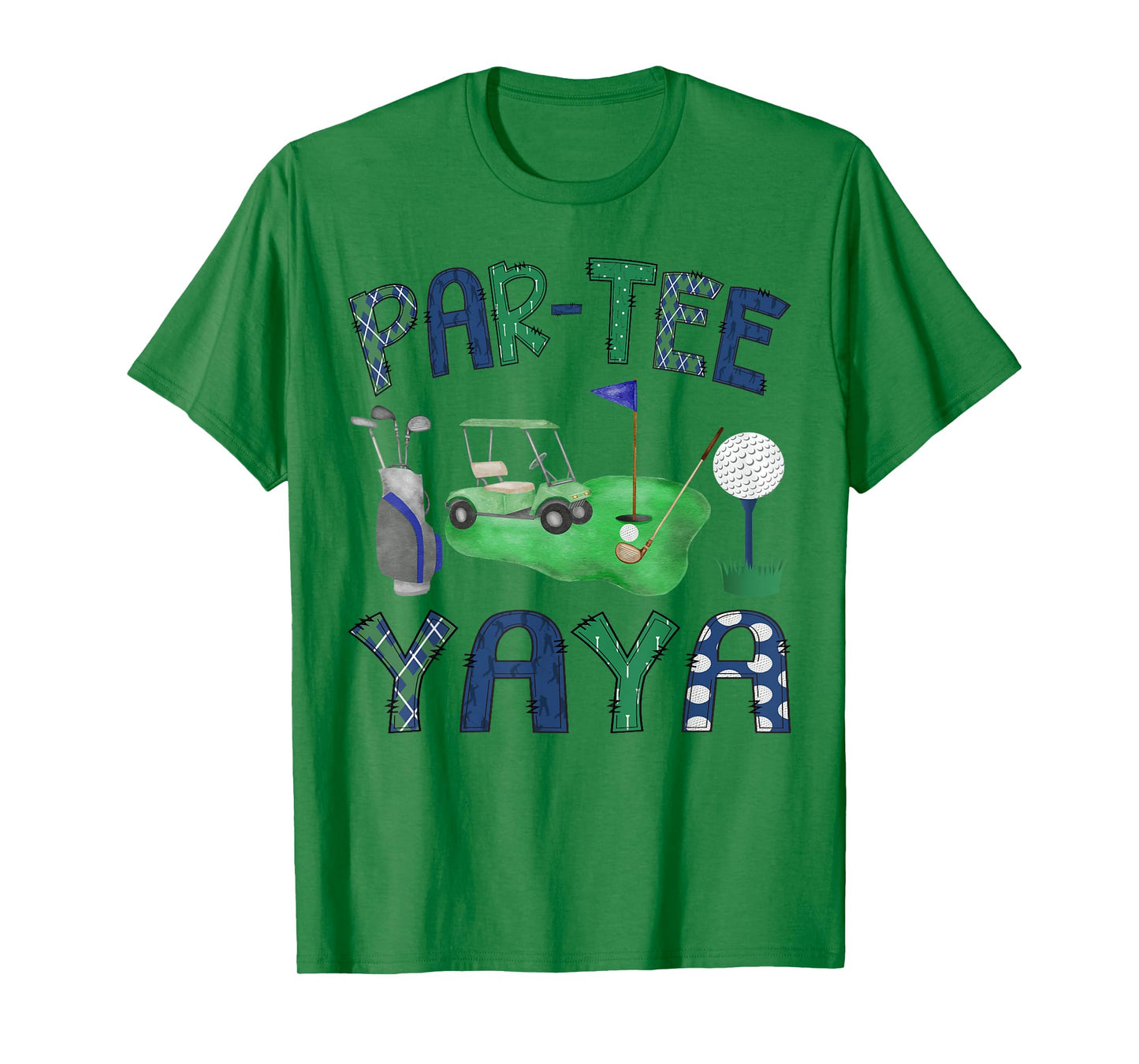 Par-Tee Yaya Hole in One Birthday Golf Lover Party T-Shirt