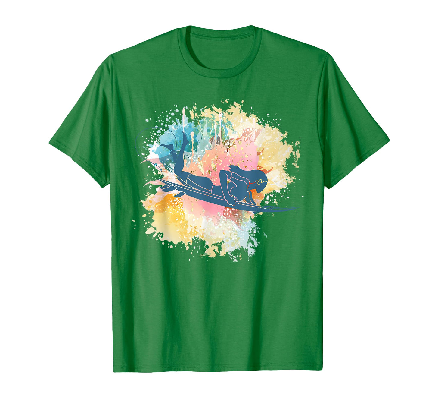 Surfing Girl Surfboard Water Sports Surf Surfer Women T-Shirt