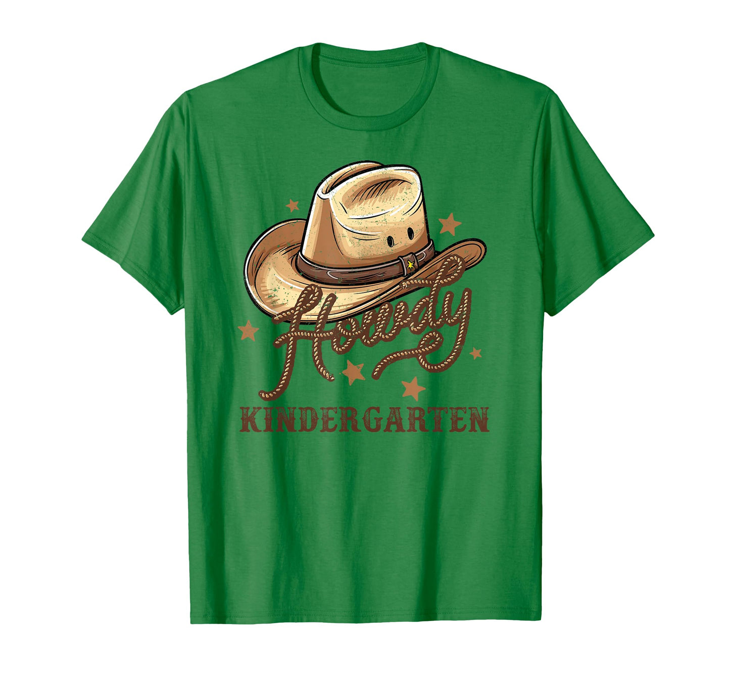 Kindergarten Teacher Rodeo Cowboy Western Howdy Kindergarten T-Shirt