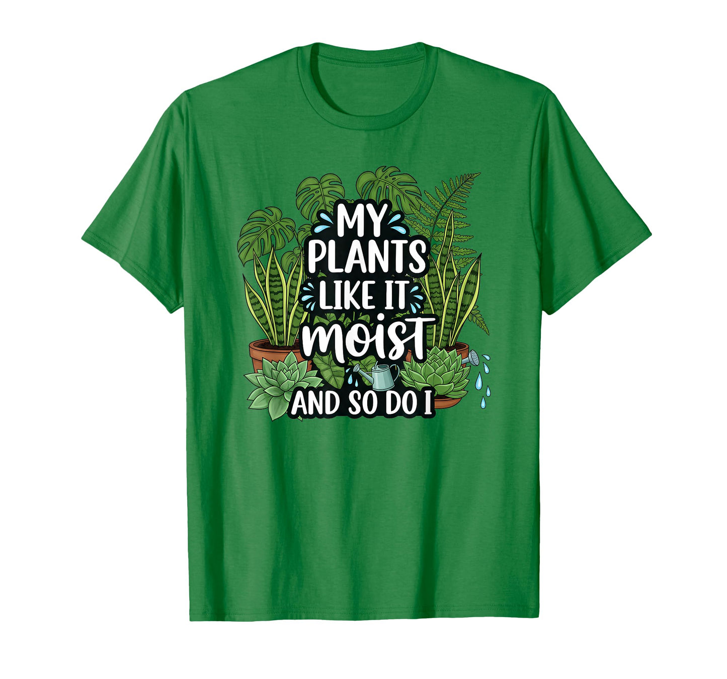 Plant Dad Funny Saying for Indoor Jungle Collectors T-Shirt