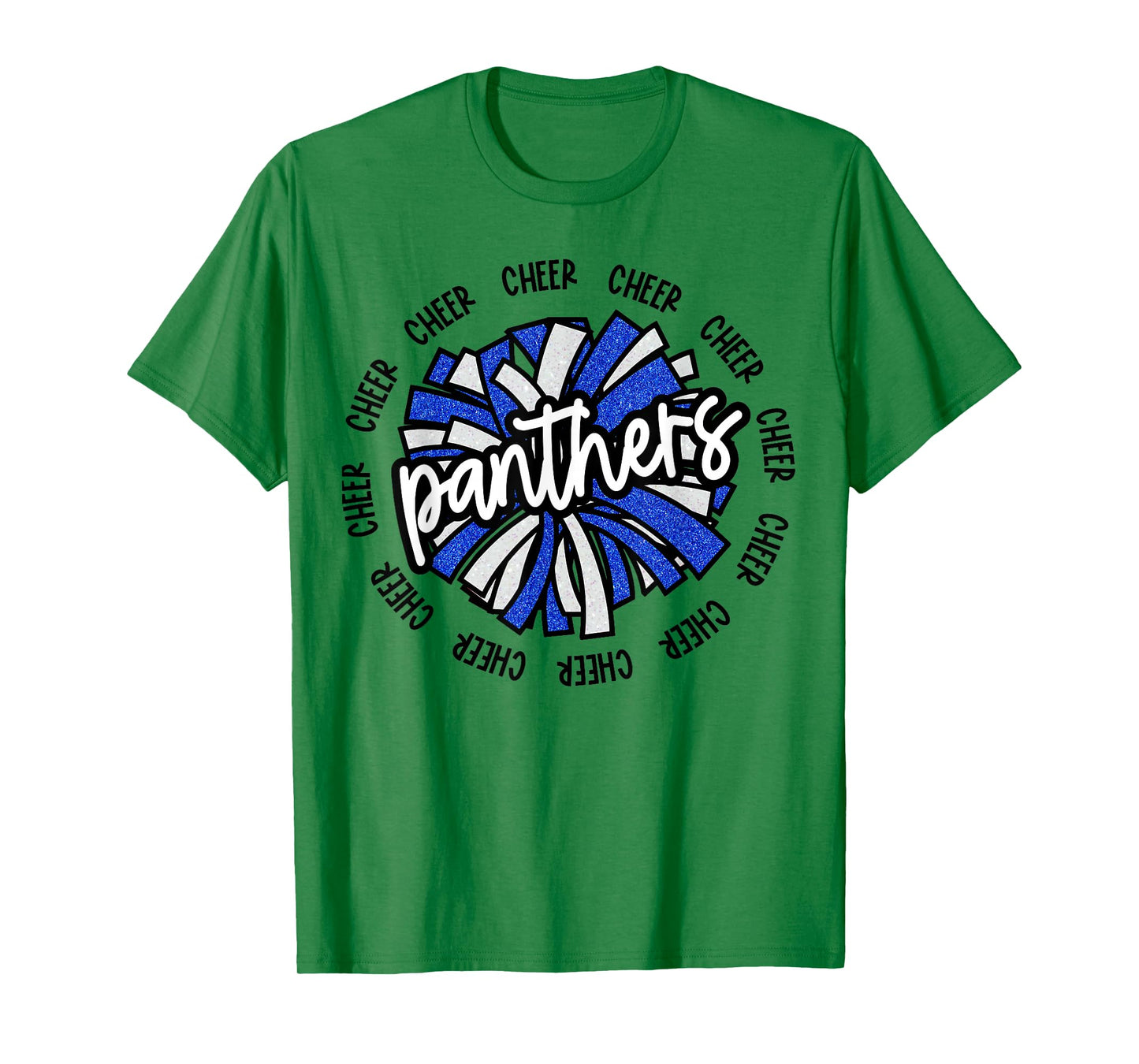 Panthers School Spirit Cheer Cheerleader Coach T-Shirt
