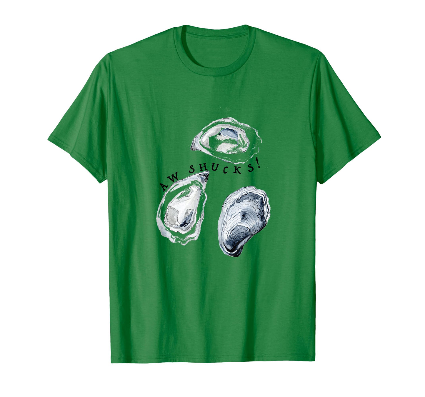 Aw Shucks Cute Funny Oyster for Women, Kids, and Men T-Shirt