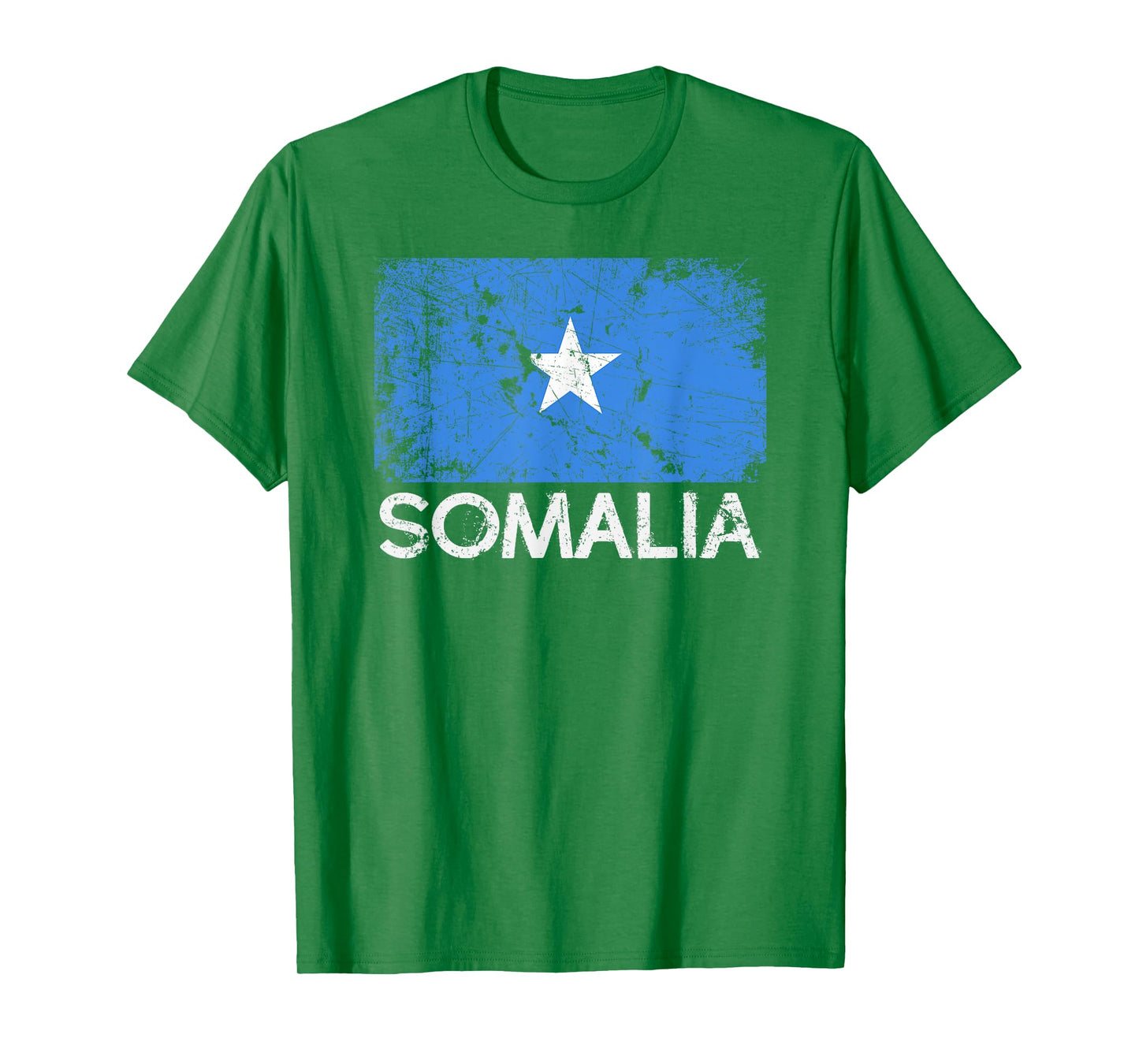 Somali Flag T-Shirt | Vintage Made In Somalia Gift