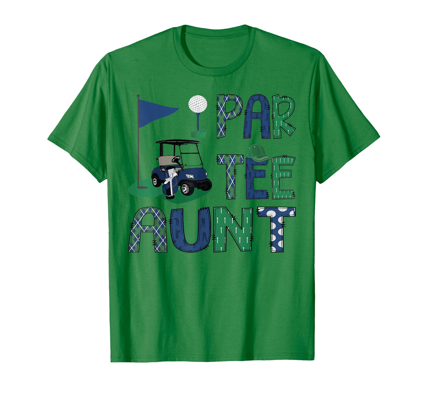 Par-Tee Aunt Golf Lover Birthday Party Family Matching T-Shirt