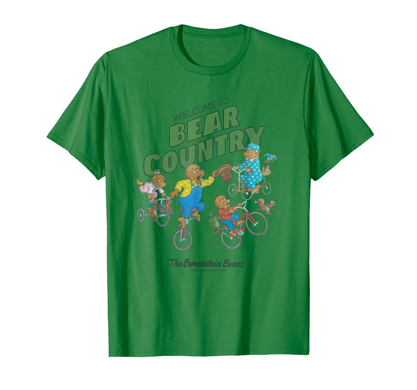 The Berenstain Bears Welcome to Bear Country Vintage Book T-Shirt