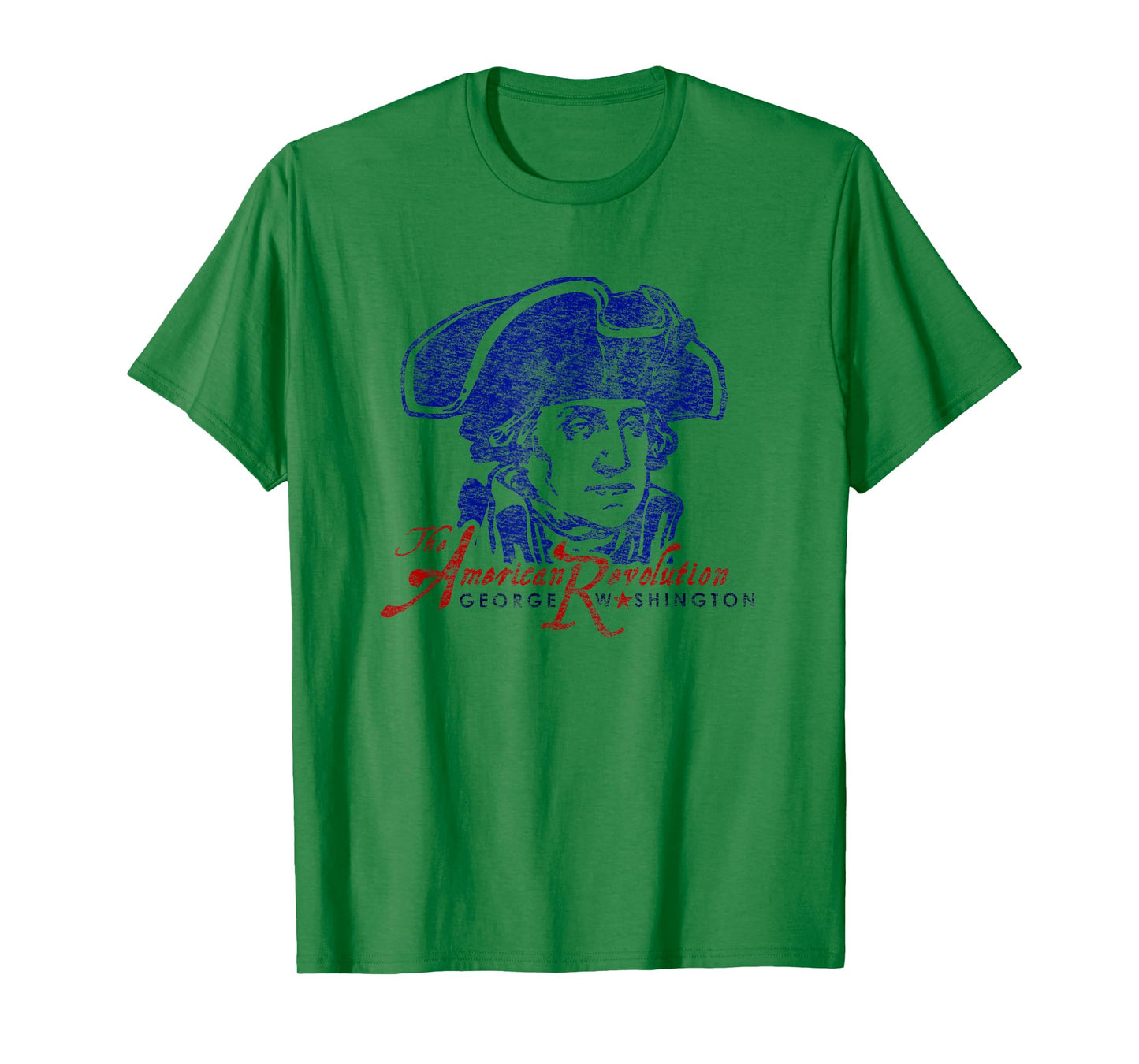 George Washington American Revolution Vintage Patriotic T-Shirt