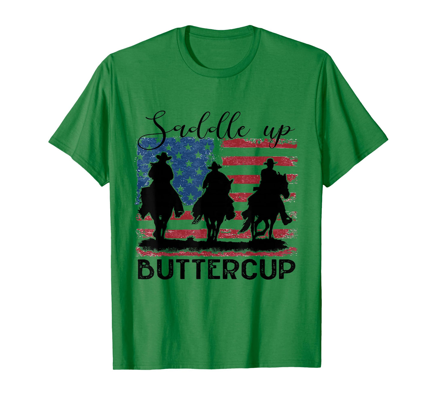 Saddle Up Buttercup Western Country Cowboy Cowgirl Vintage T-Shirt