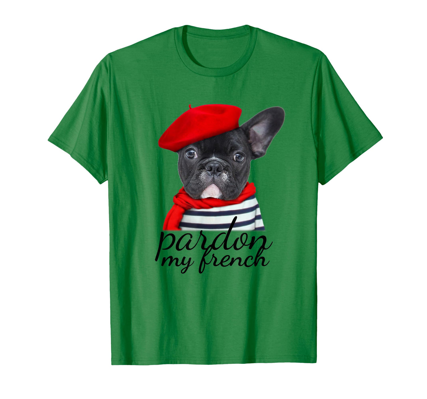 Pardon my french Bulldog Shirt Cute Frenchie T-Shirt T-Shirt