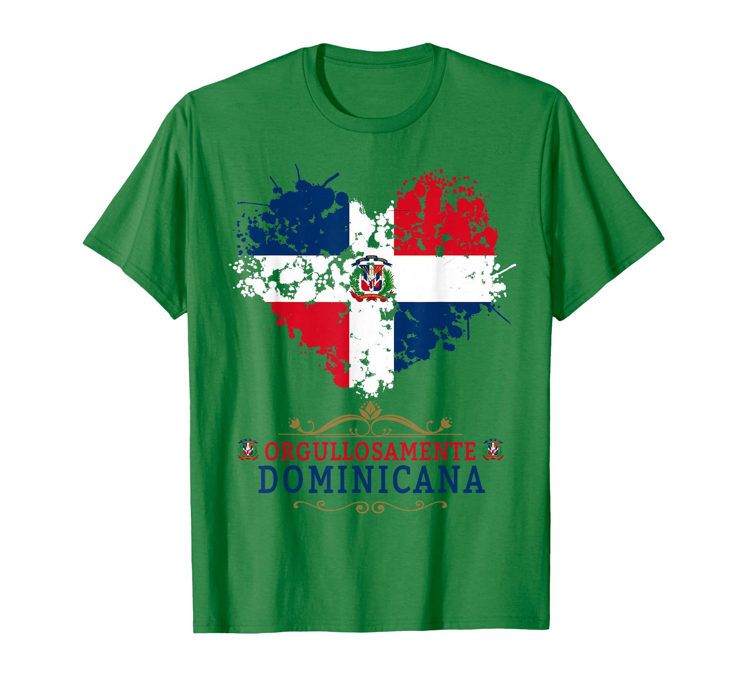 Coat of Arms Republica Dominicana & Dominican Flag Outfit T-Shirt