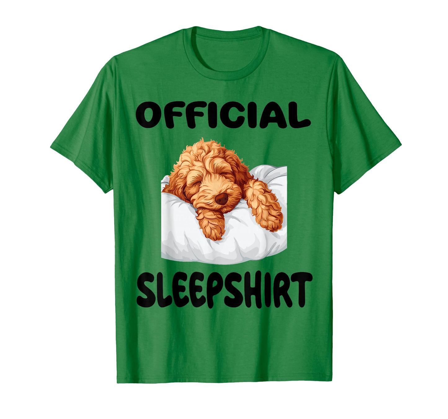Goldendoodle Dog Official Sleepshirt Pajamas Nightgown T-Shirt