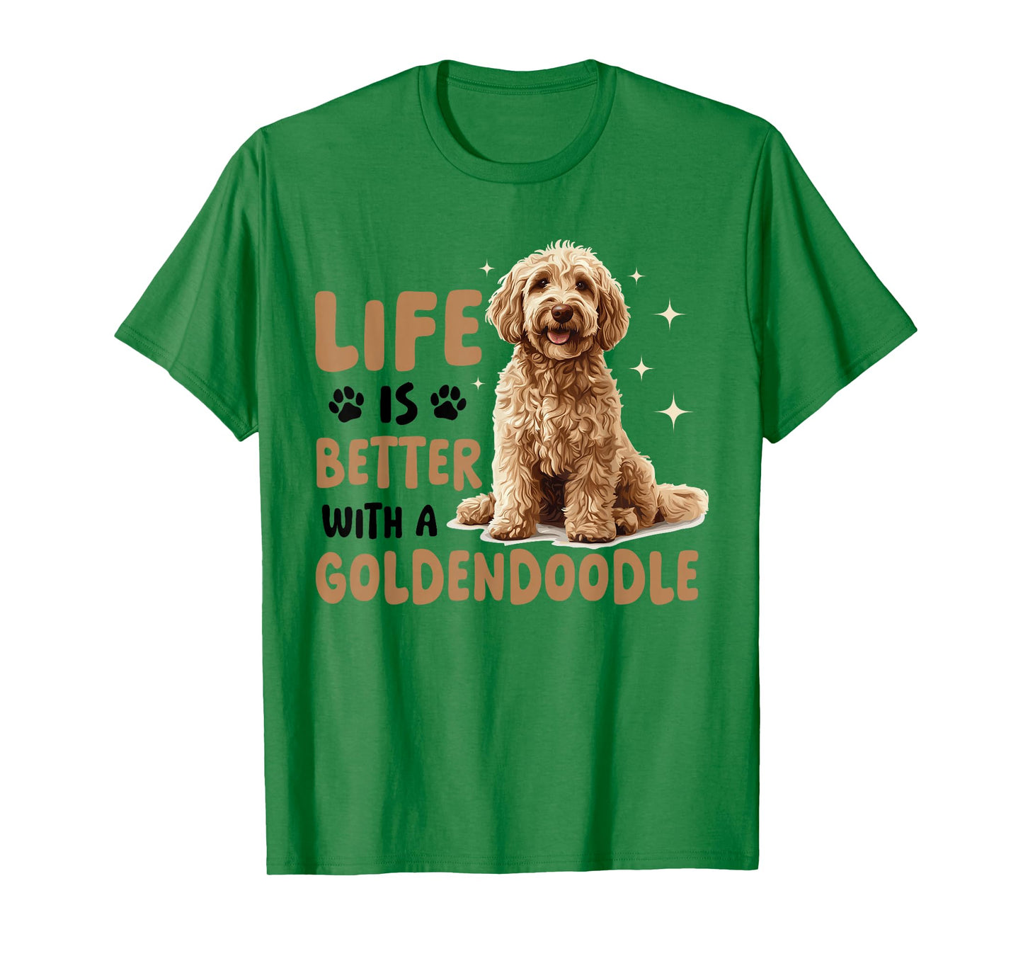 Goldendoodle Dog Breed Life is Better with a Goldendoodle T-Shirt