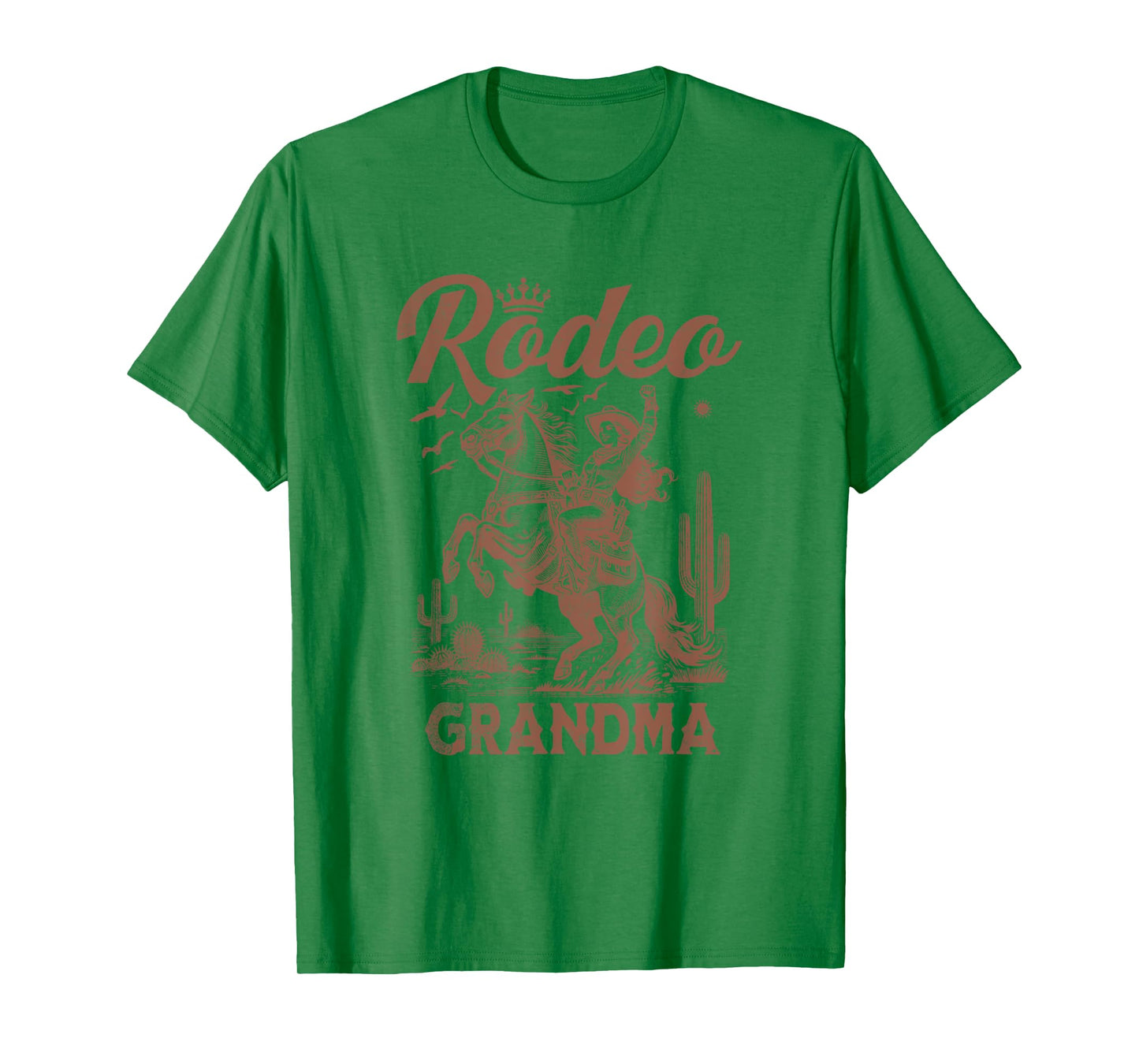 Mother's Day Rodeo Grandma Western Cowboy Family Matching T-Shirt