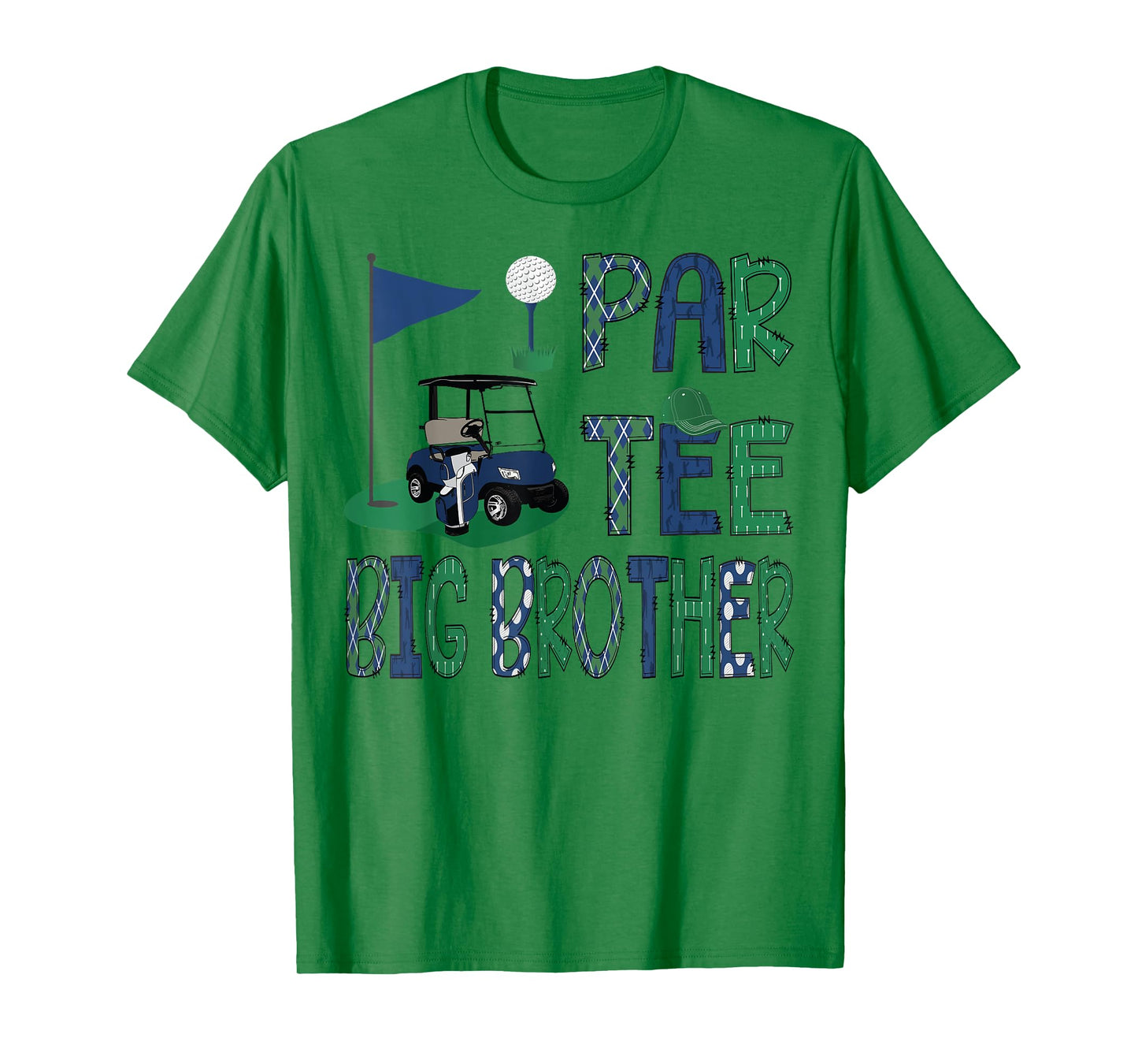 Par-Tee Big Brother Golf Lover Birthday Family Matching T-Shirt